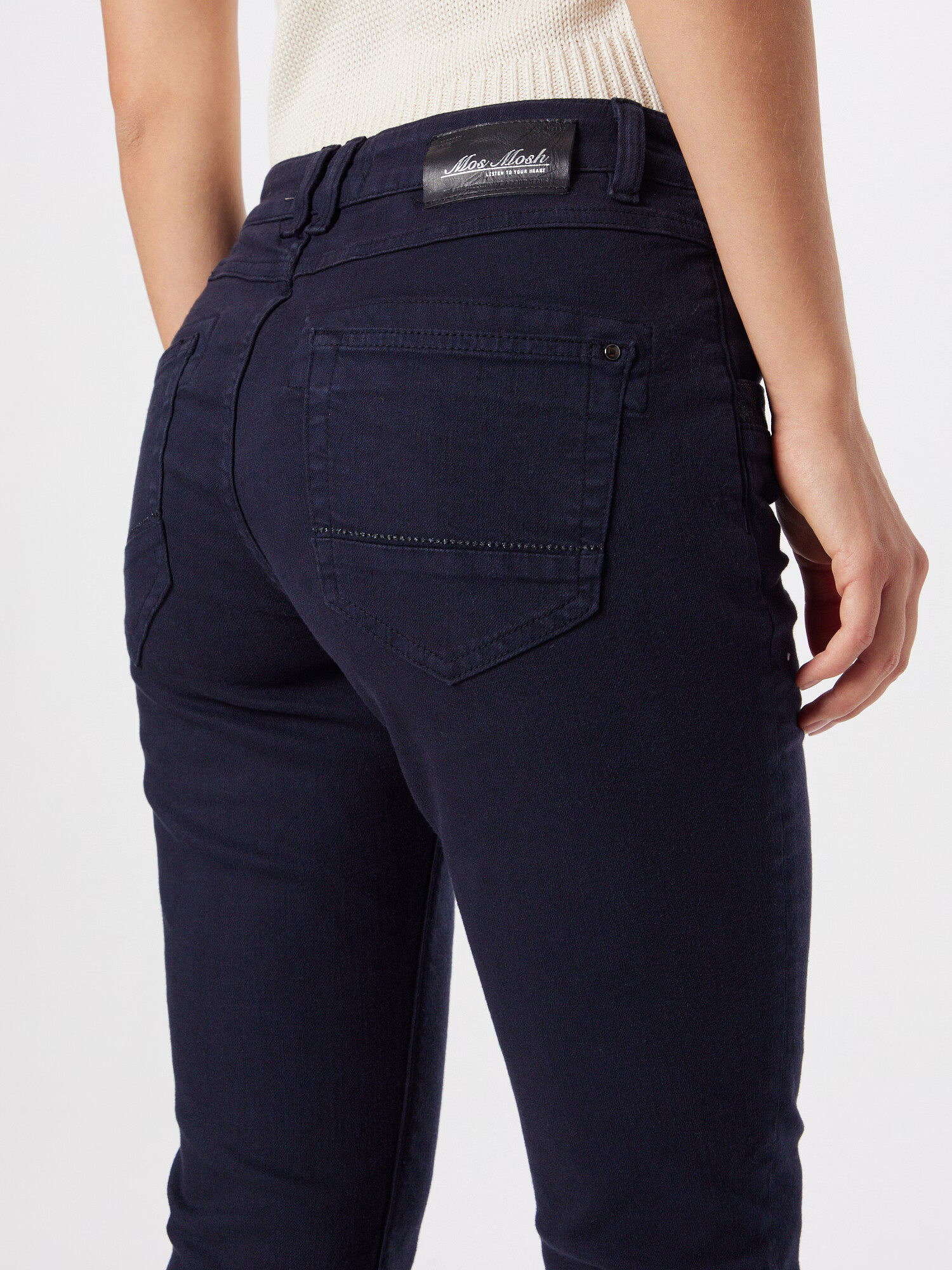 MOS MOSH Jeans bleumarin - Pled.ro