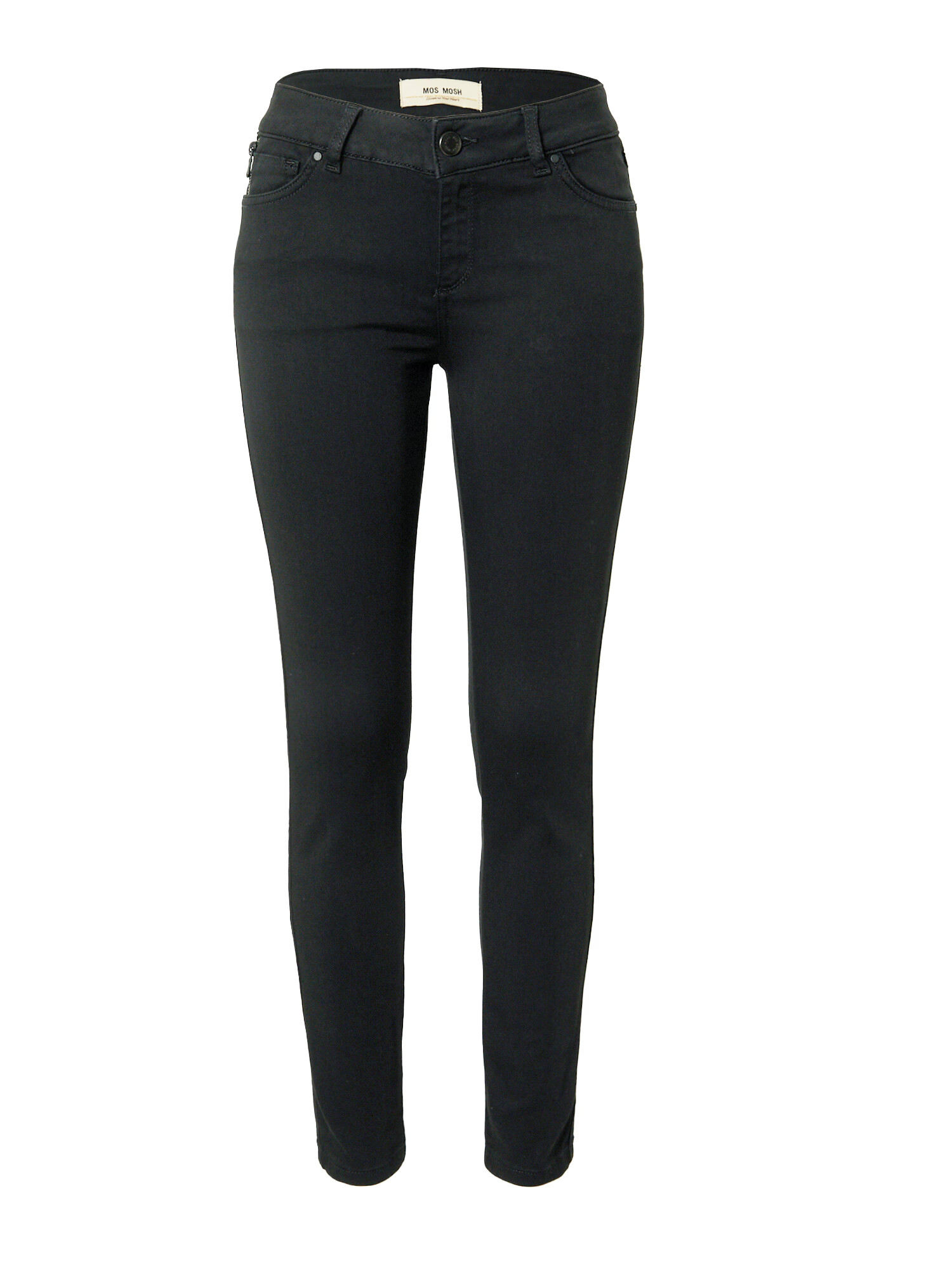 MOS MOSH Jeans negru - Pled.ro