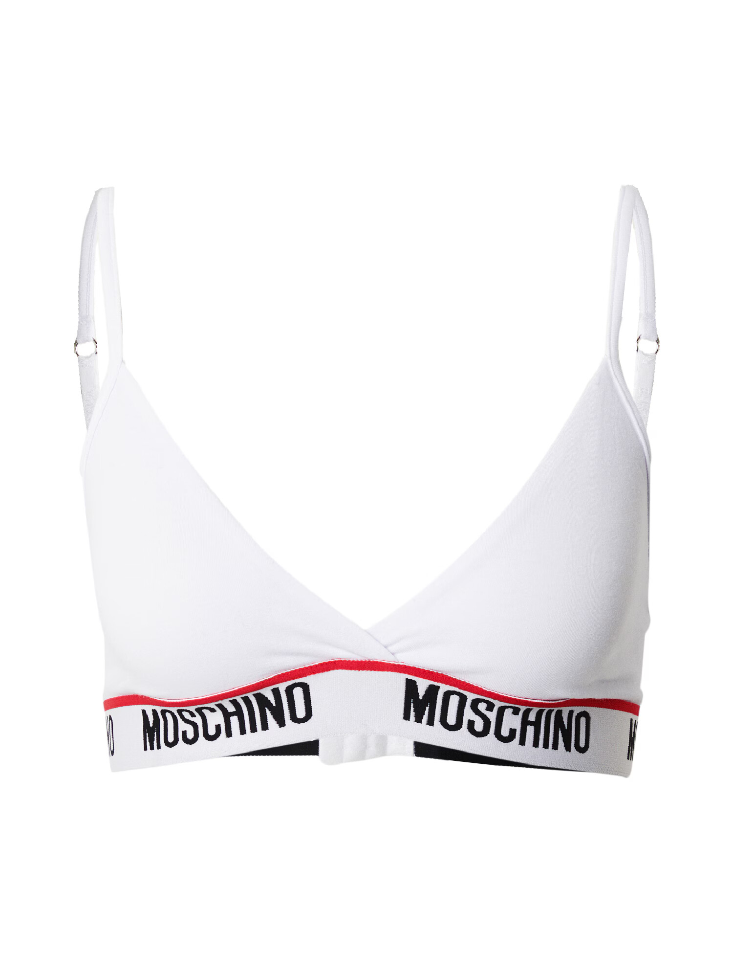 Moschino Underwear Sutien roșu / negru / alb - Pled.ro