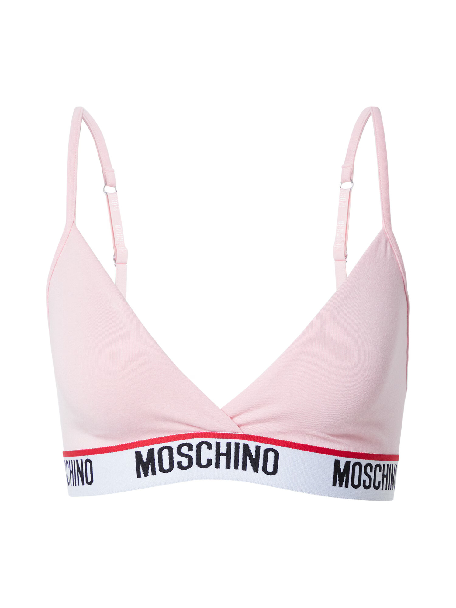 Moschino Underwear Sutien roz / roșu / negru / alb - Pled.ro