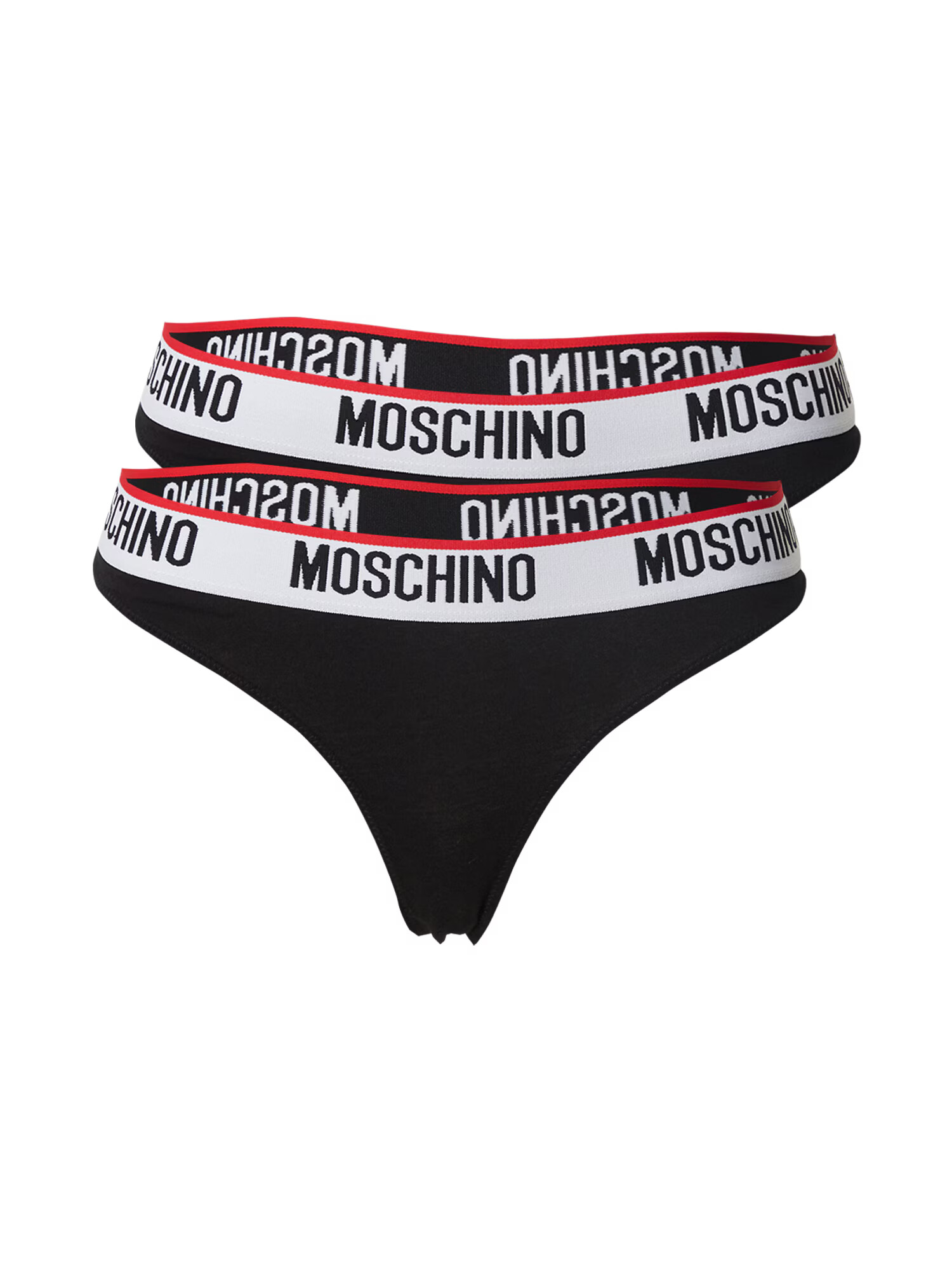 Moschino Underwear Tanga gri / roșu / negru - Pled.ro