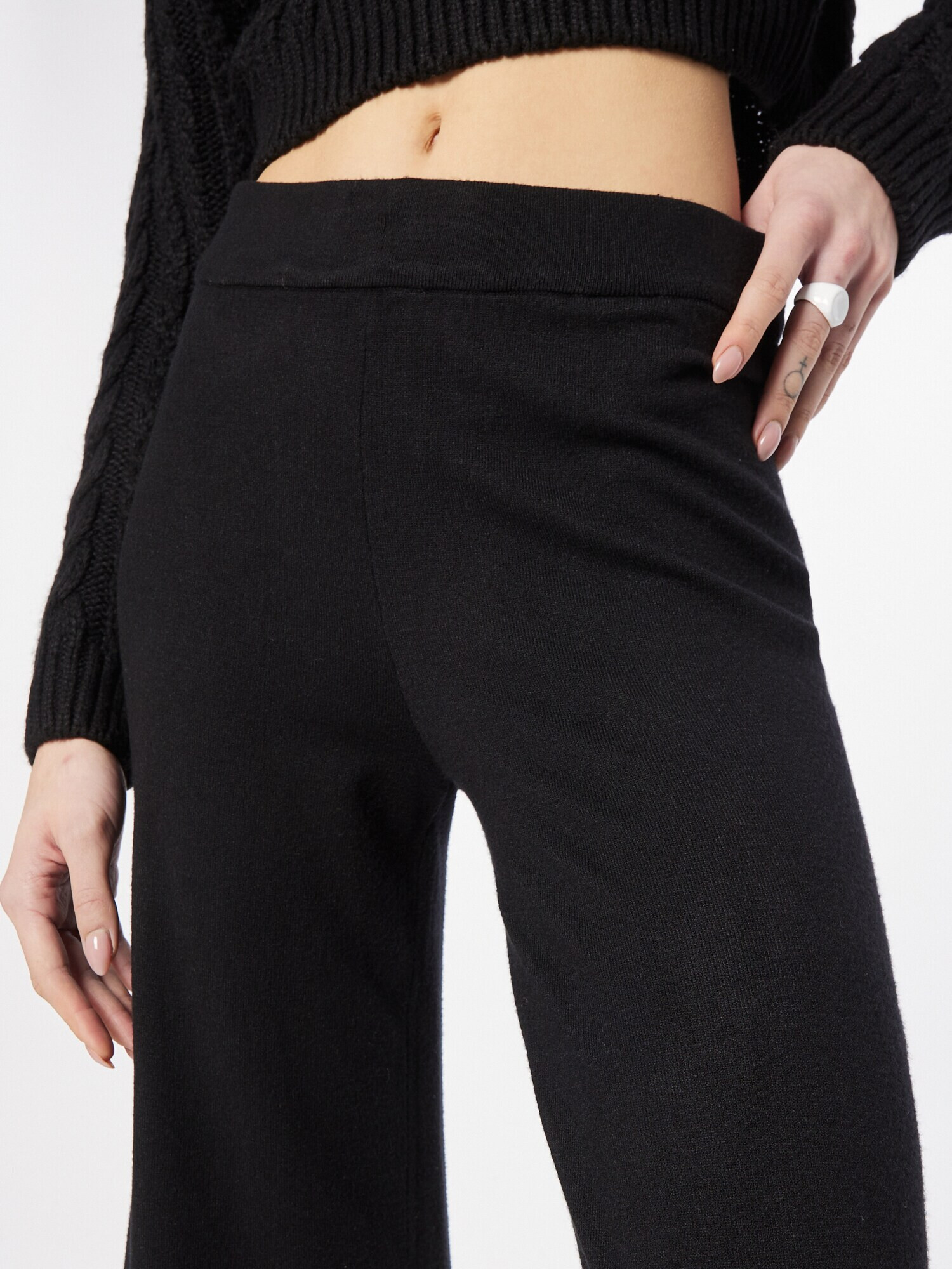 MOSS COPENHAGEN Pantaloni 'Galine' negru - Pled.ro