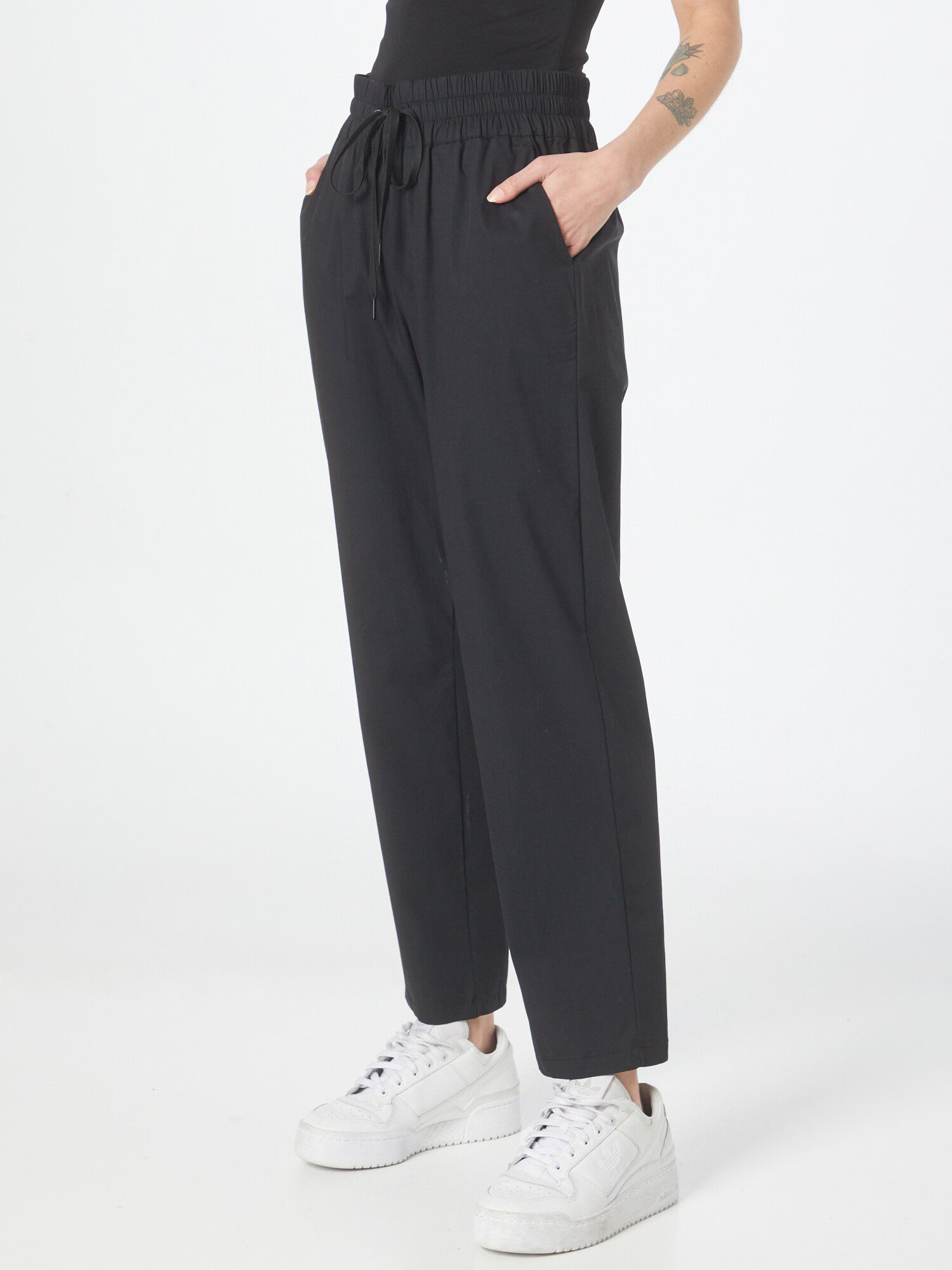 MOSS COPENHAGEN Pantaloni 'Lana' negru - Pled.ro