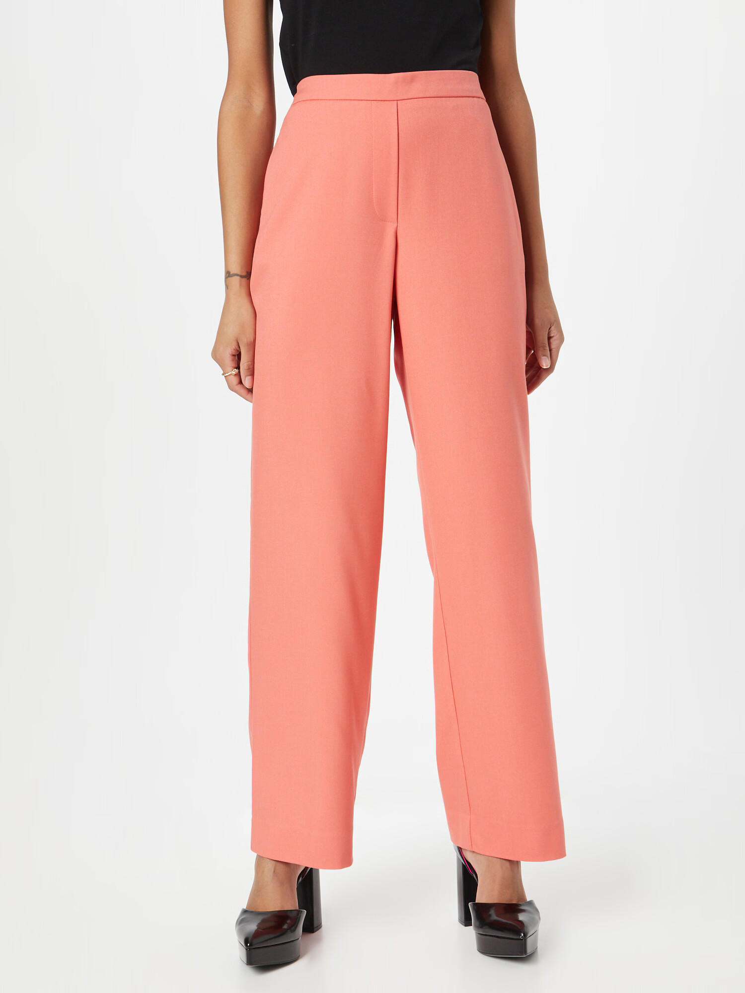 MOSS COPENHAGEN Pantaloni roz - Pled.ro