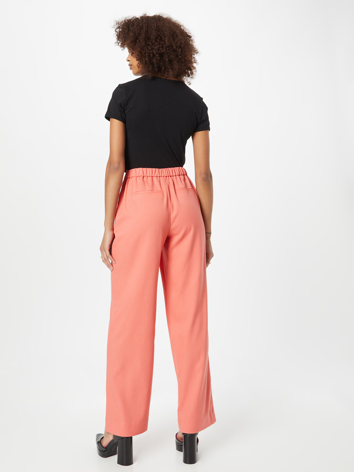 MOSS COPENHAGEN Pantaloni roz - Pled.ro