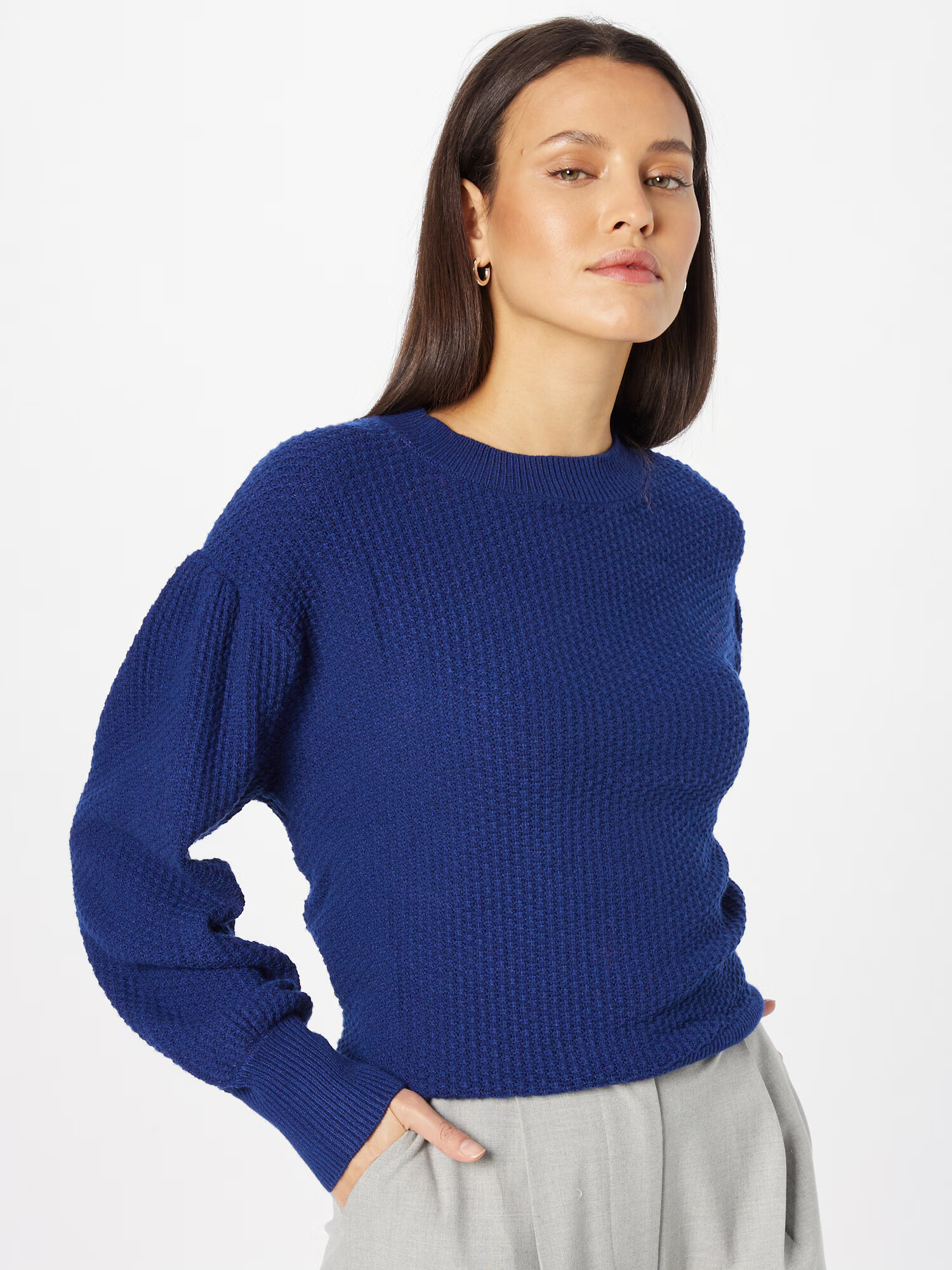 MOSS COPENHAGEN Pulover indigo - Pled.ro