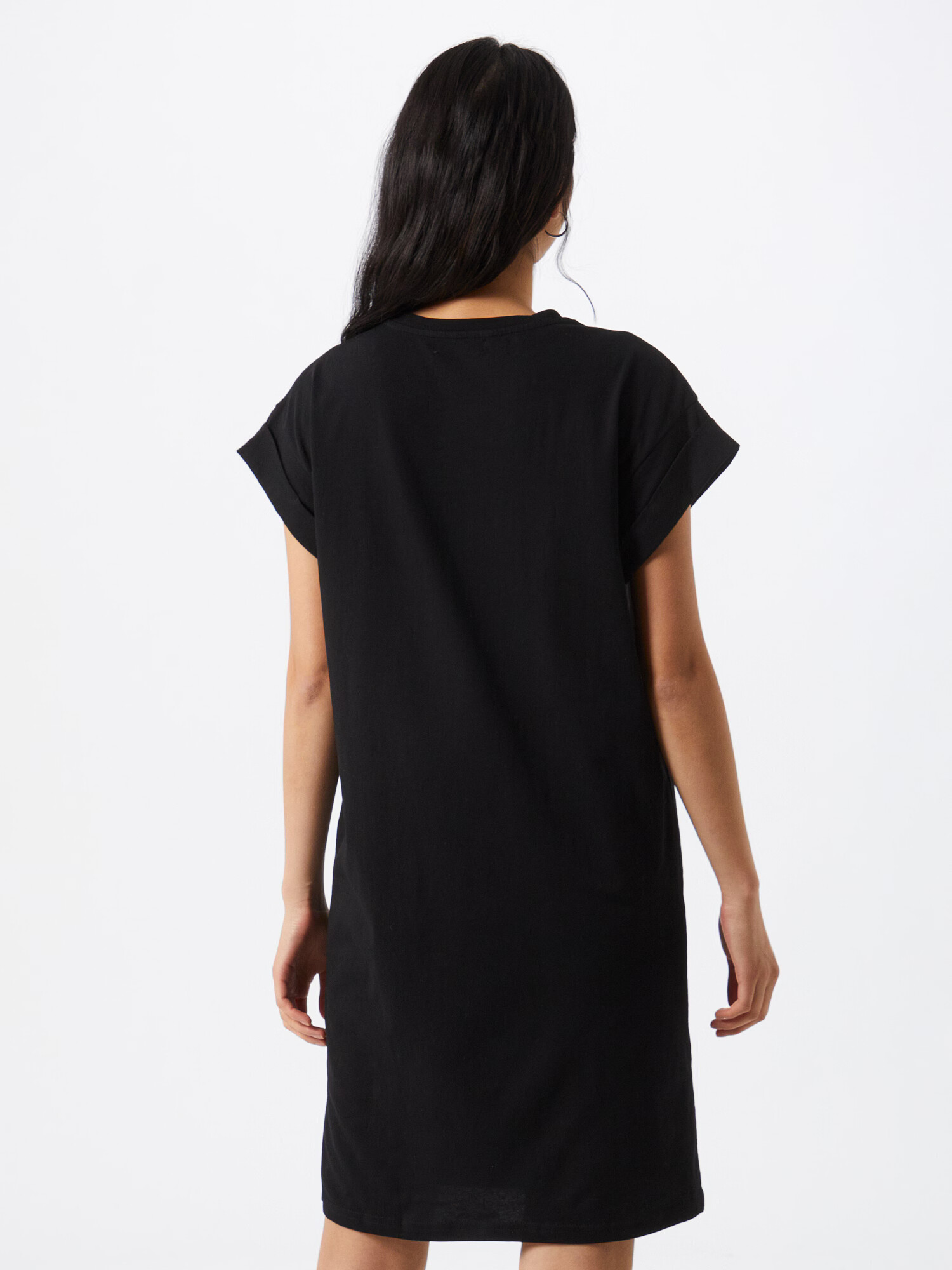 MOSS COPENHAGEN Rochie 'Alvidera' negru / argintiu - Pled.ro