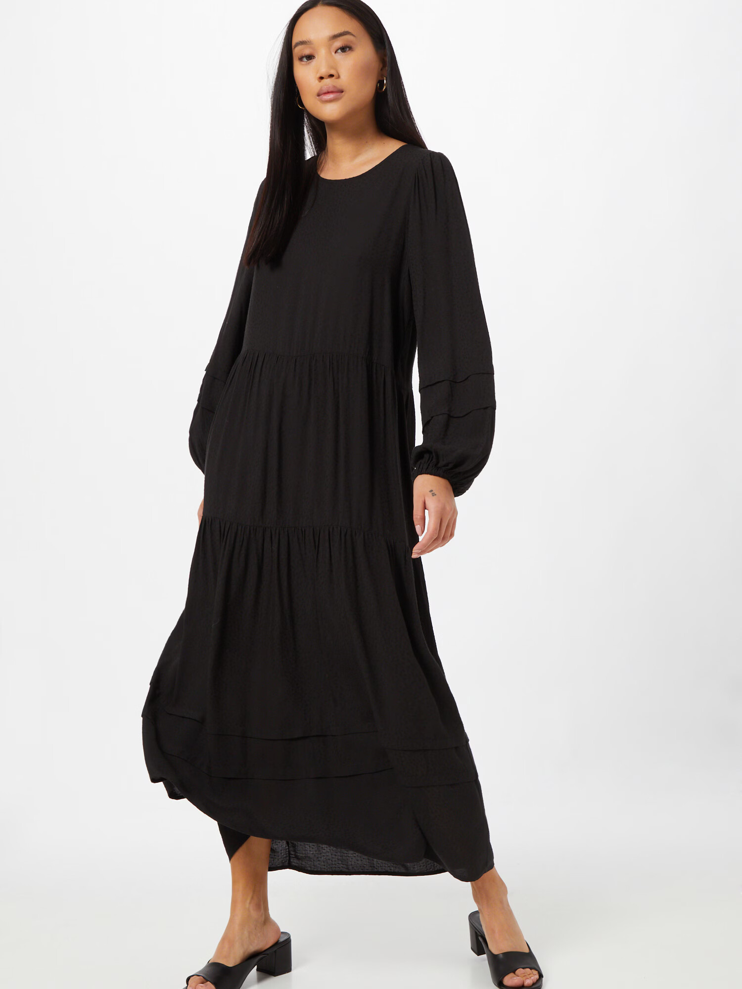 MOSS COPENHAGEN Rochie 'Celesta' negru - Pled.ro