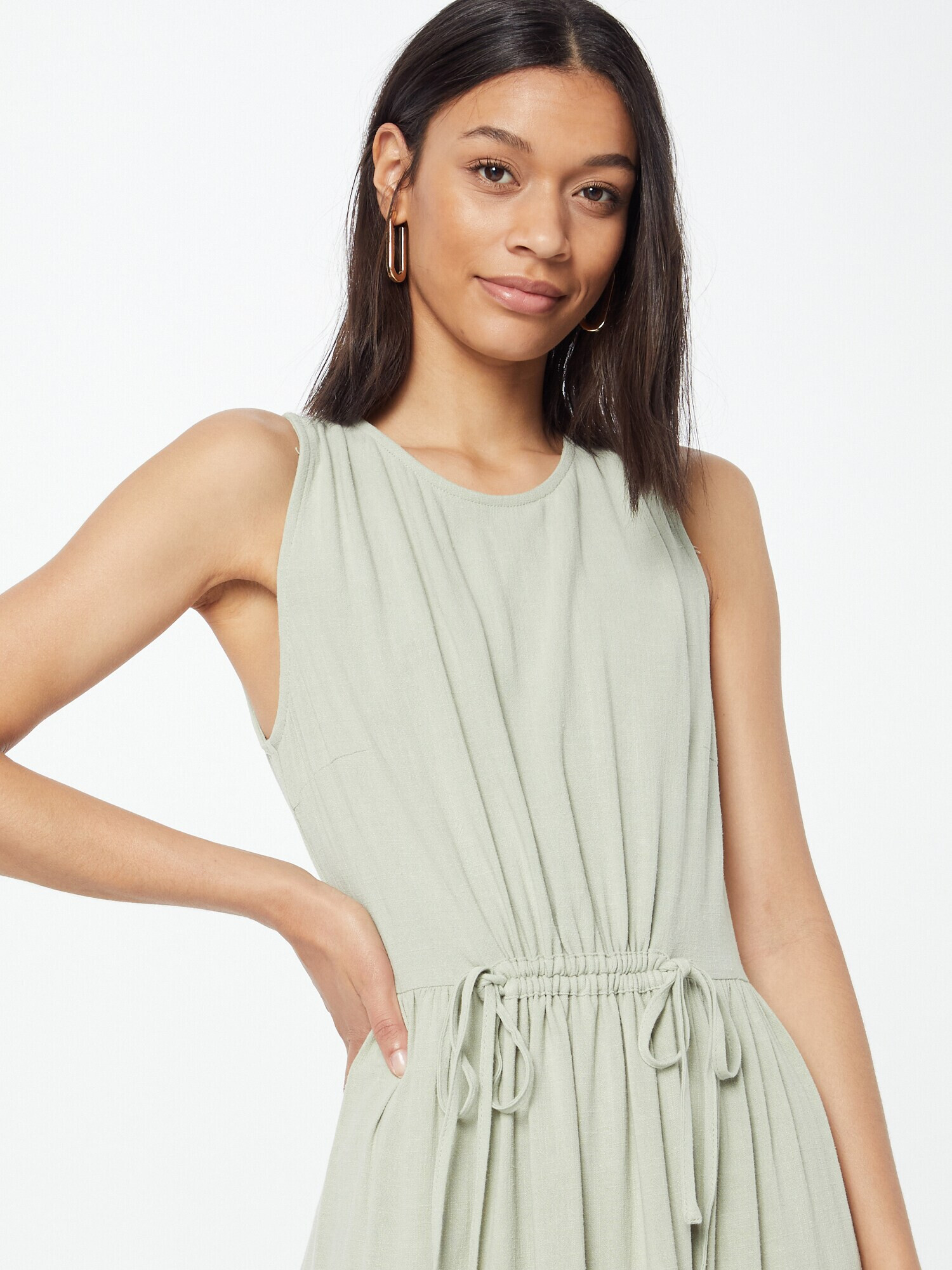 MOSS COPENHAGEN Rochie de vară 'Mariet' verde pastel - Pled.ro