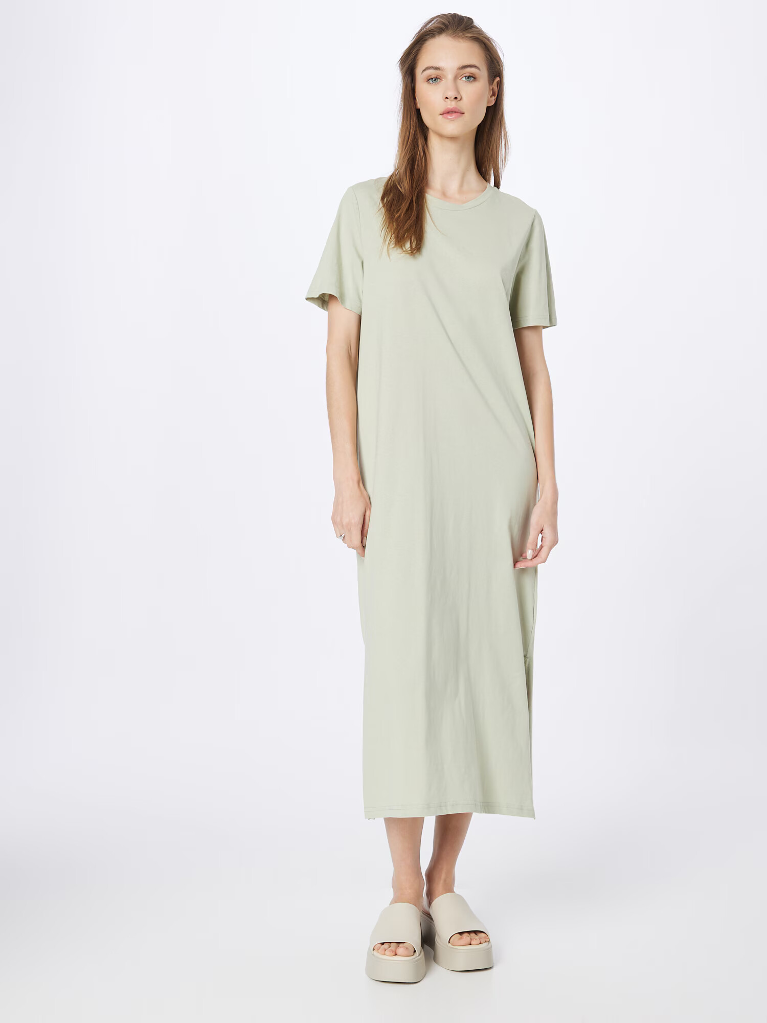 MOSS COPENHAGEN Rochie 'Liv' verde pastel - Pled.ro