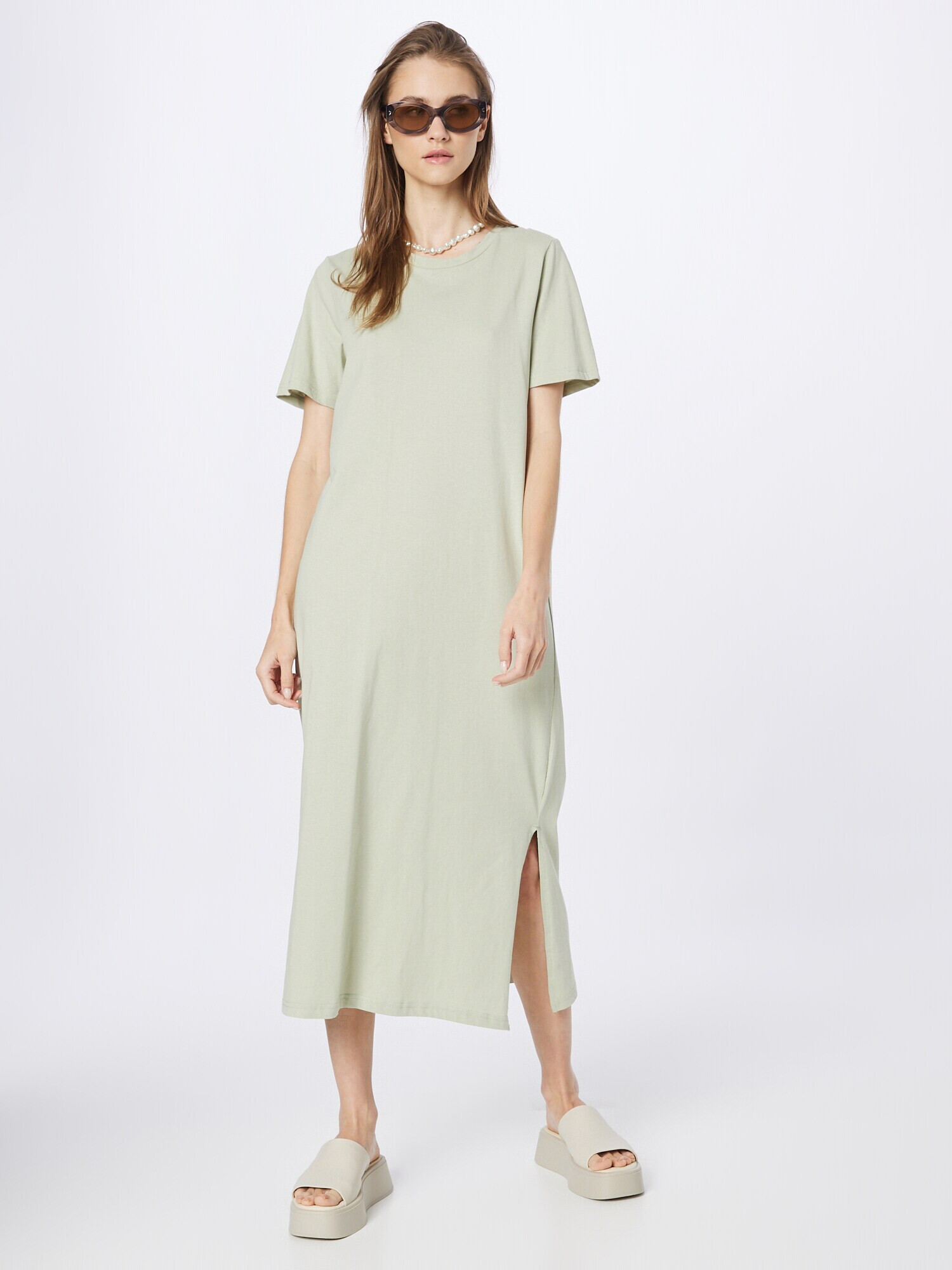 MOSS COPENHAGEN Rochie 'Liv' verde pastel - Pled.ro