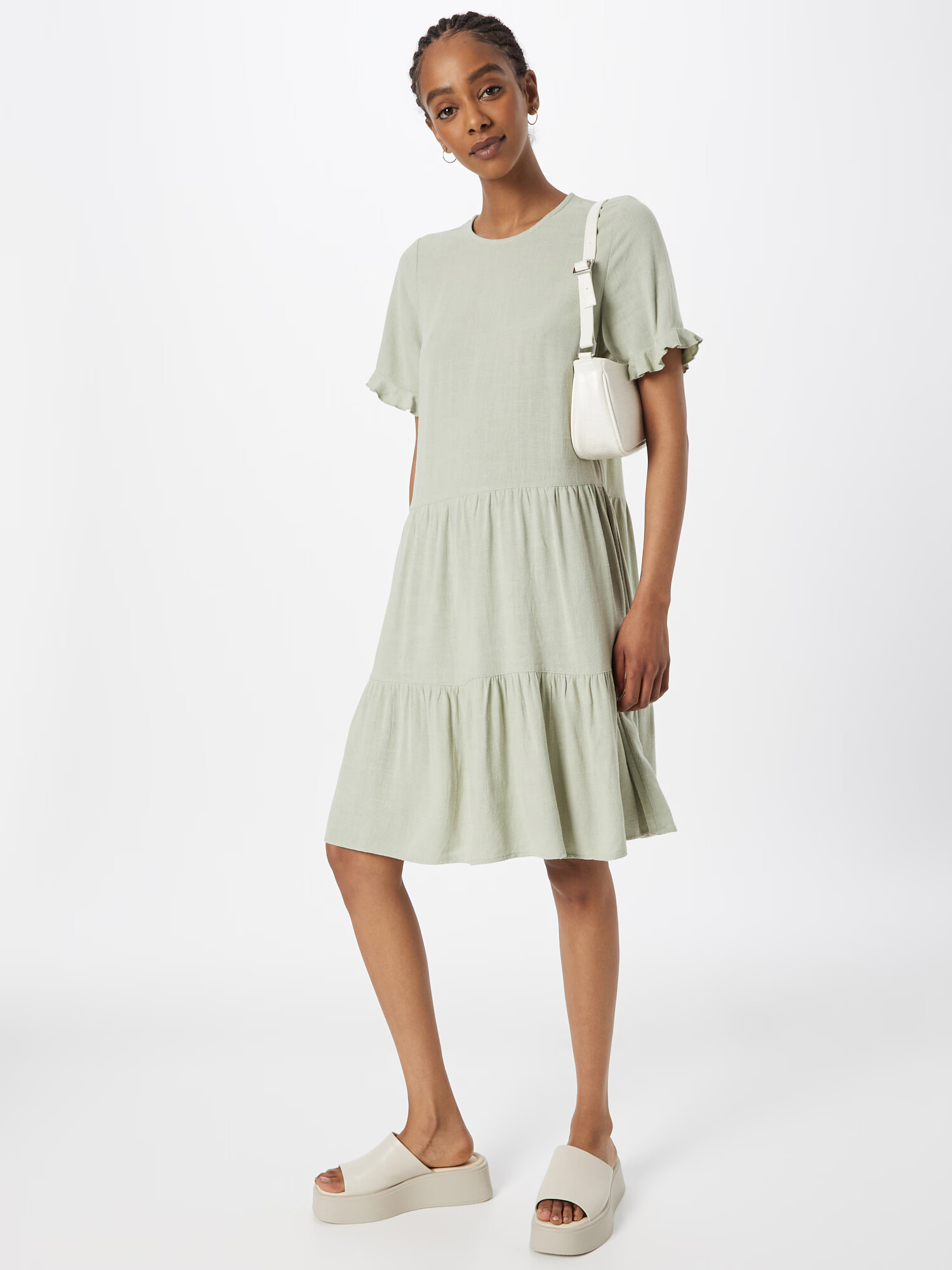 MOSS COPENHAGEN Rochie 'Mariet' verde pastel - Pled.ro