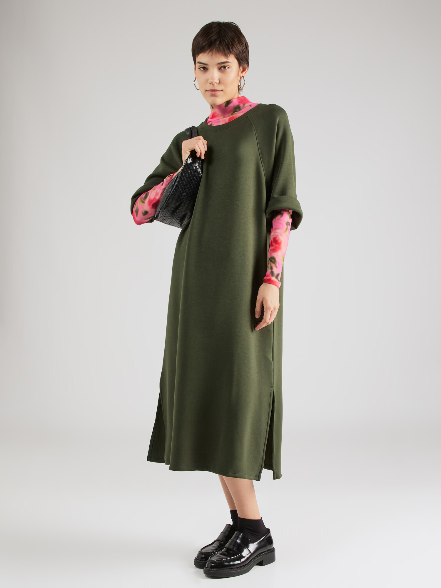 MSCH COPENHAGEN Rochie 'Petua Ima' verde închis - Pled.ro