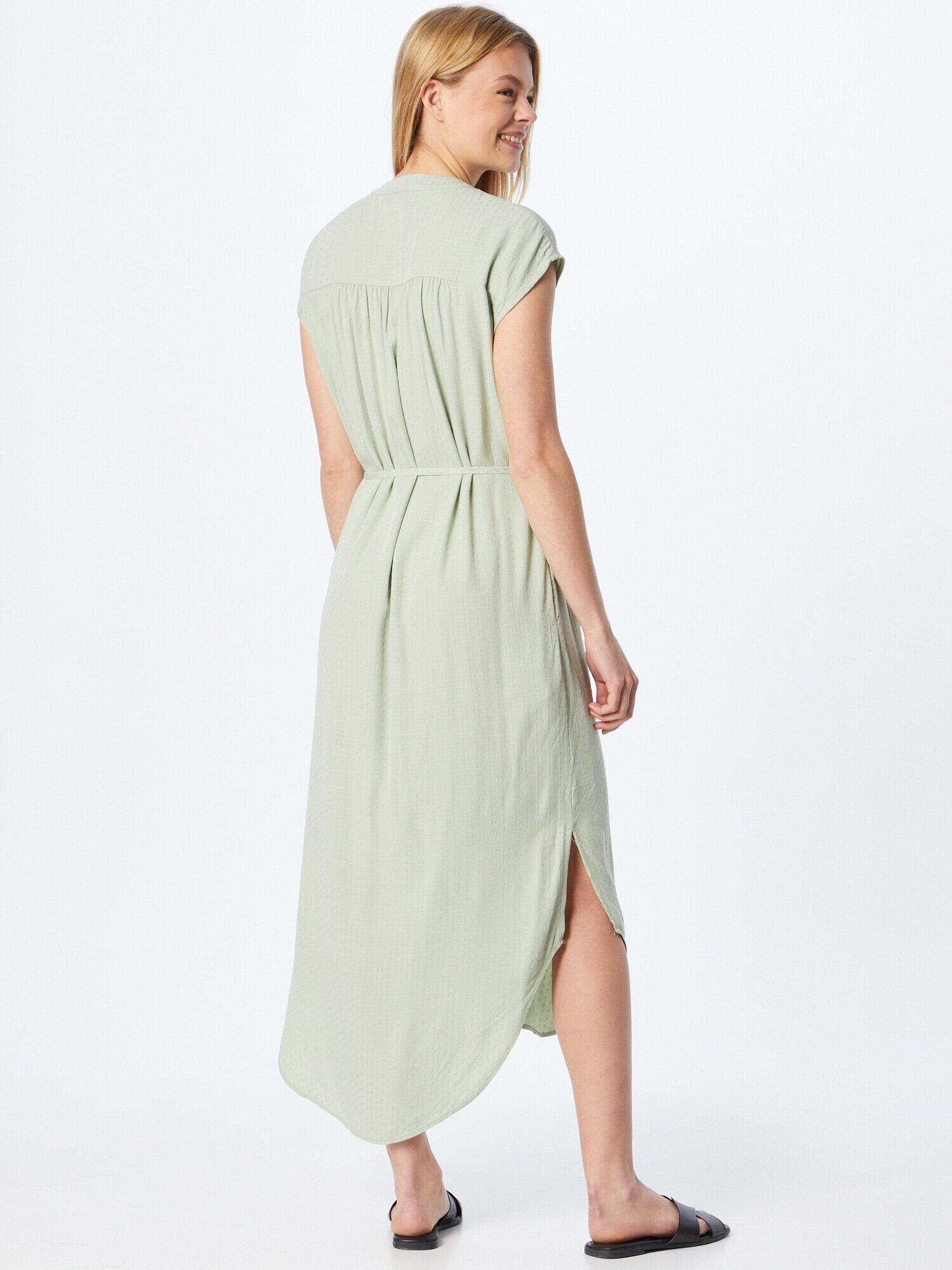 MOSS COPENHAGEN Rochie tip bluză 'Lania' verde pastel - Pled.ro