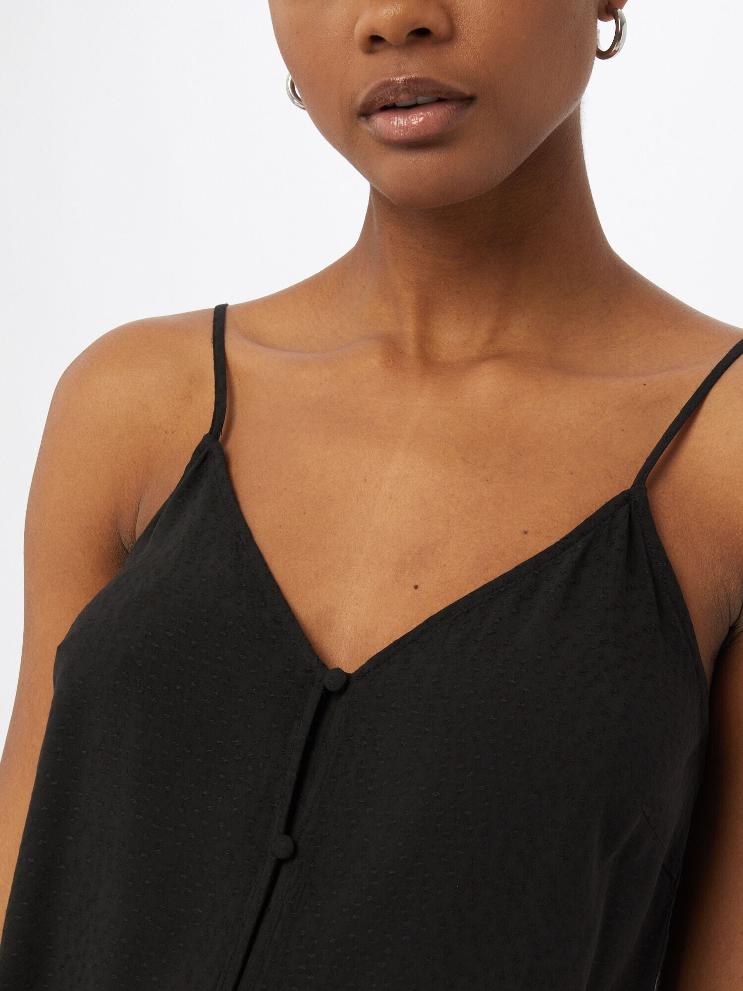 MOSS COPENHAGEN Top 'Aili' negru - Pled.ro