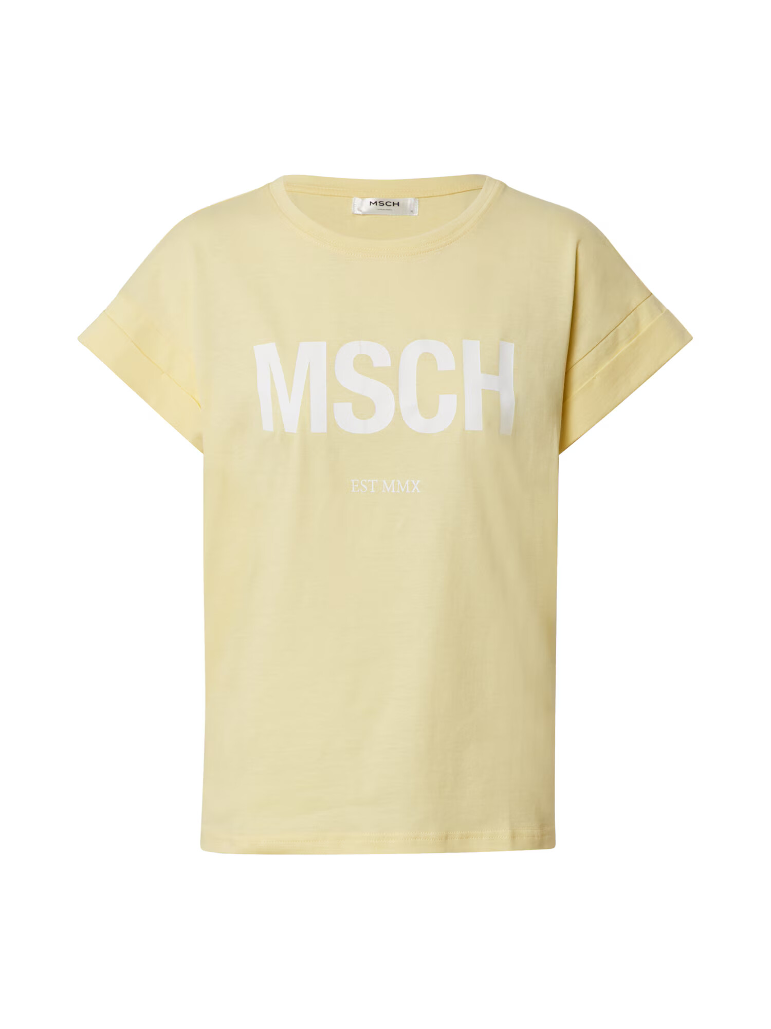 MSCH COPENHAGEN Tricou 'Alva' galben deschis - Pled.ro