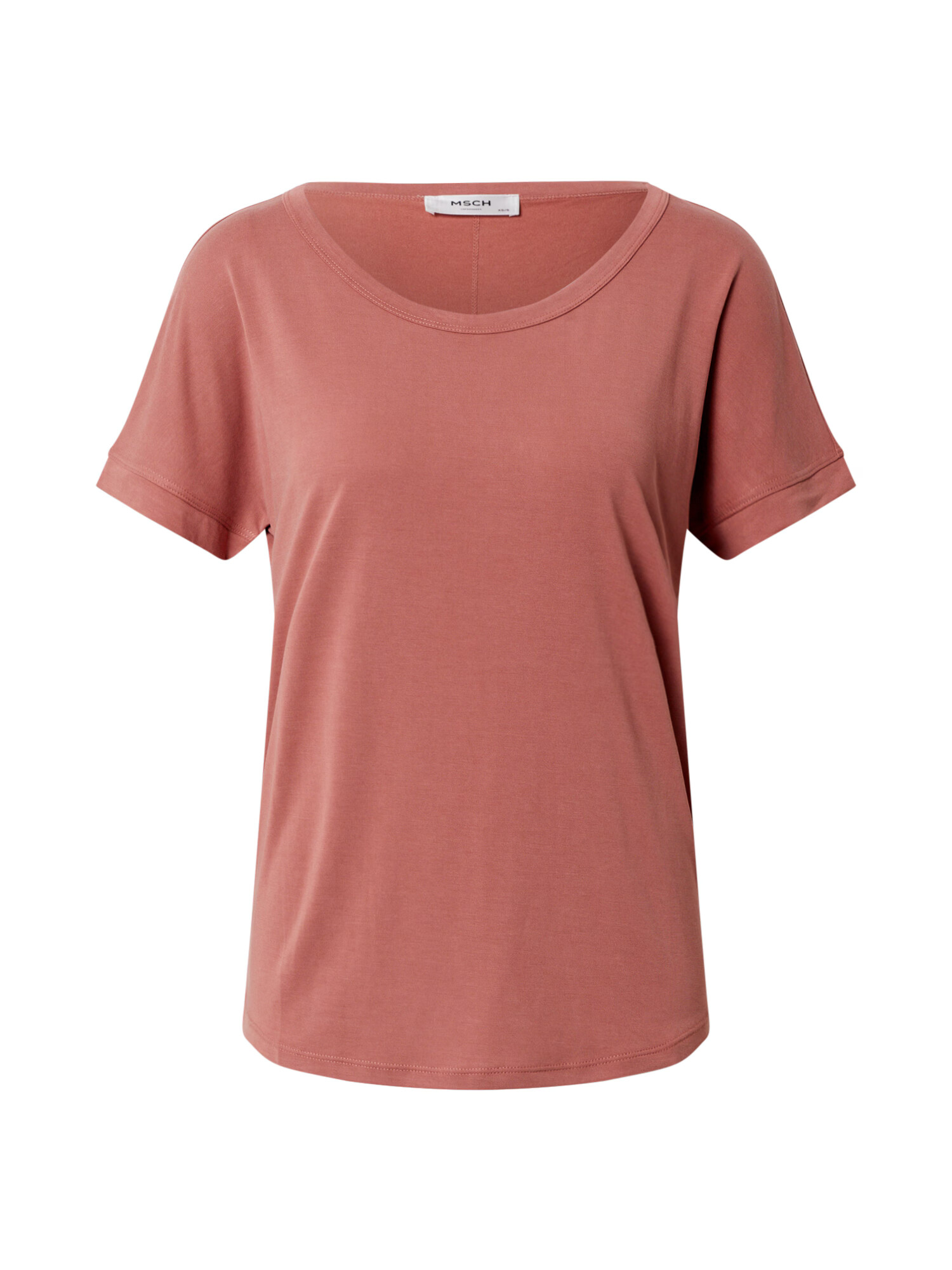 MSCH COPENHAGEN Tricou 'Fenya Modal Tee' roz - Pled.ro