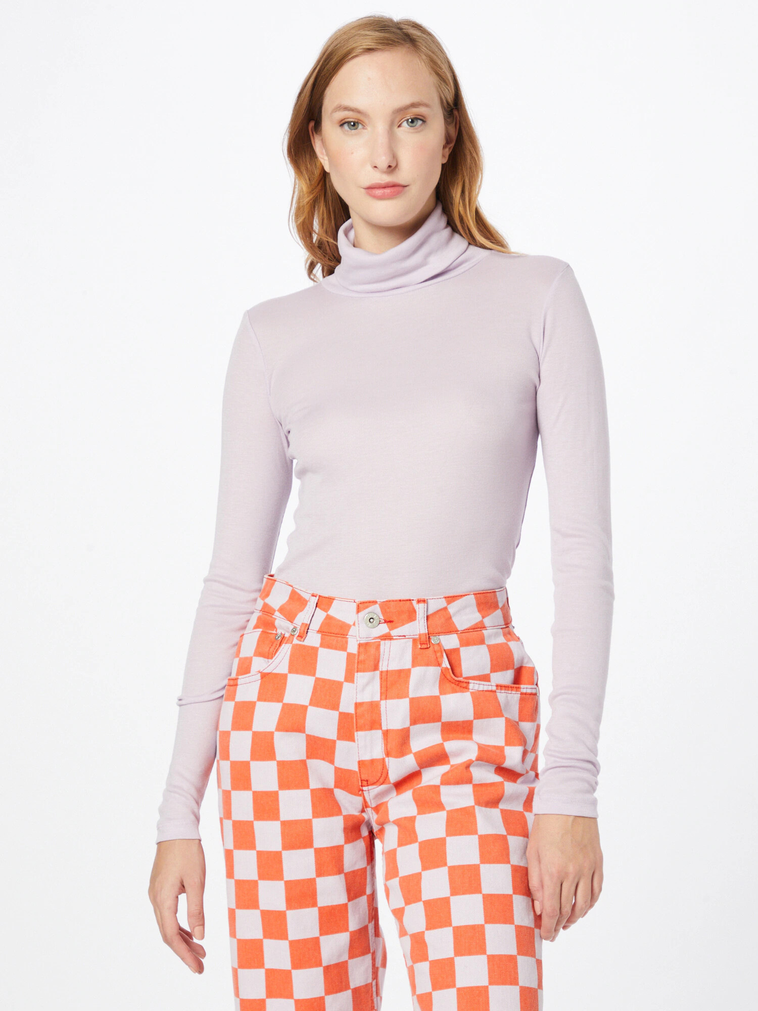 MOSS COPENHAGEN Tricou 'Mona' mov pastel - Pled.ro