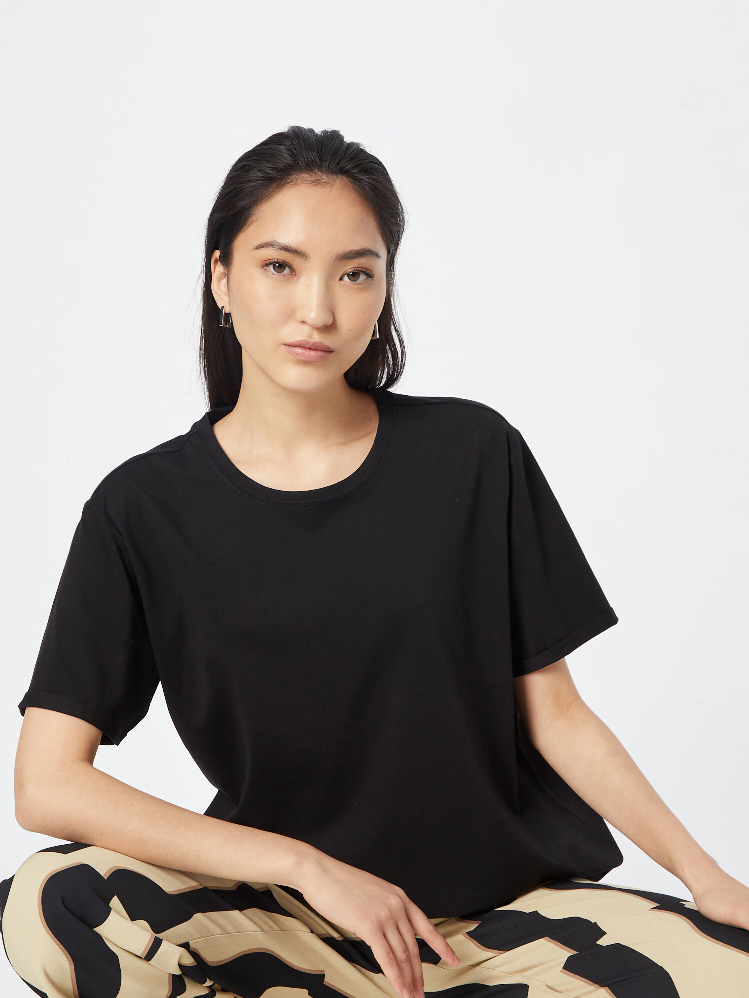 MSCH COPENHAGEN Tricou 'Terina' negru - Pled.ro