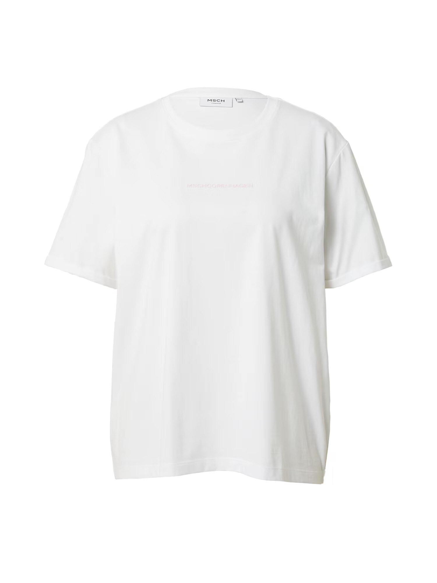 MSCH COPENHAGEN Tricou 'Terina' roz / alb - Pled.ro