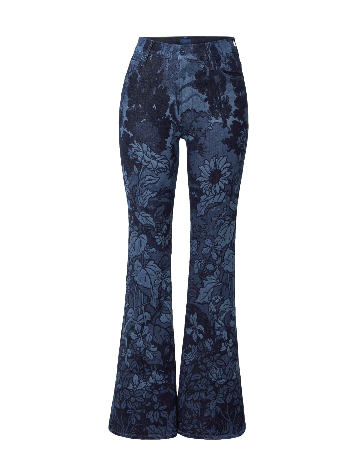 MOTHER Jeans 'THE DOOZY SNEAK' albastru denim - Pled.ro