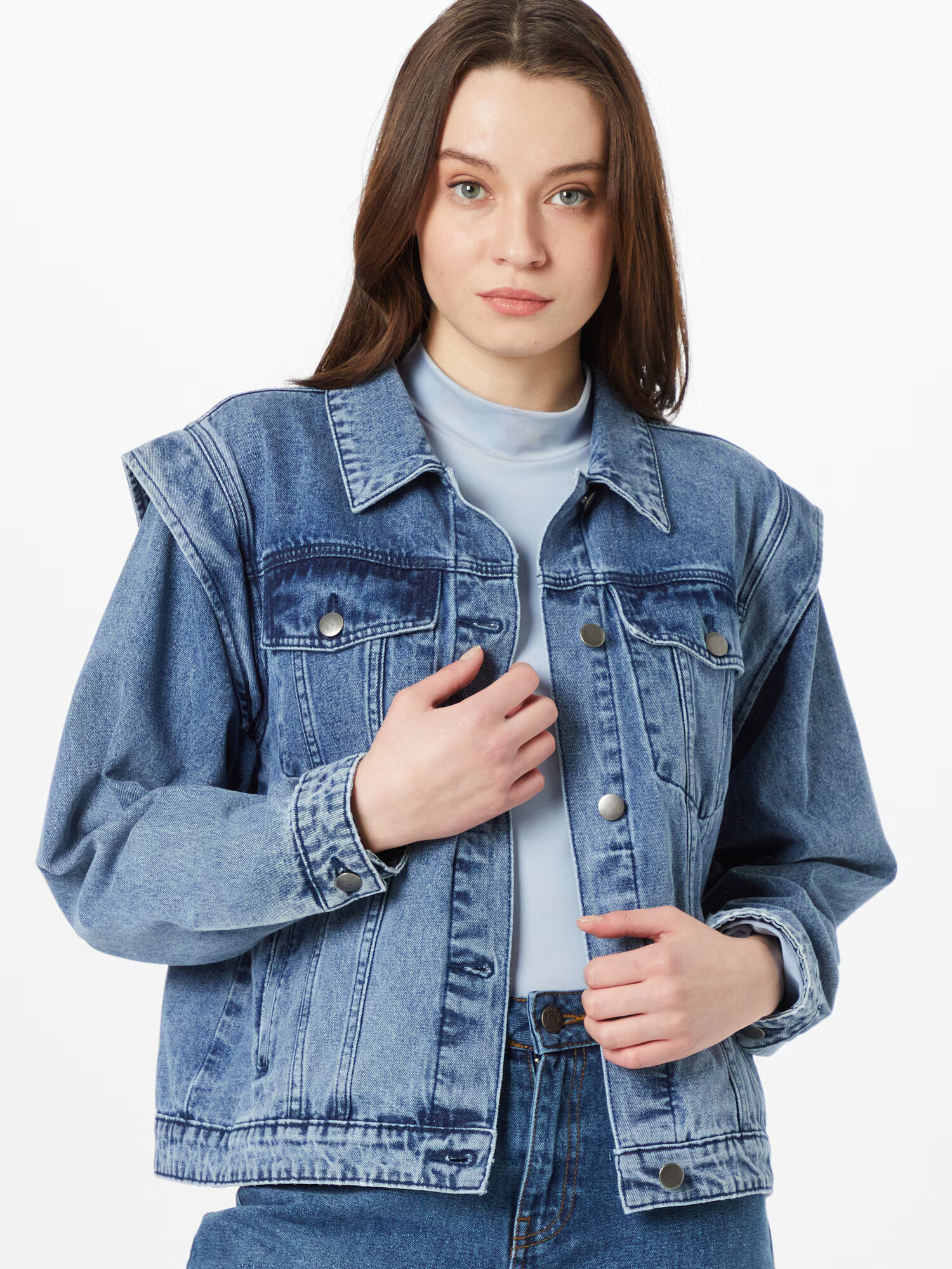 Moves Geacă de primăvară-toamnă albastru denim - Pled.ro