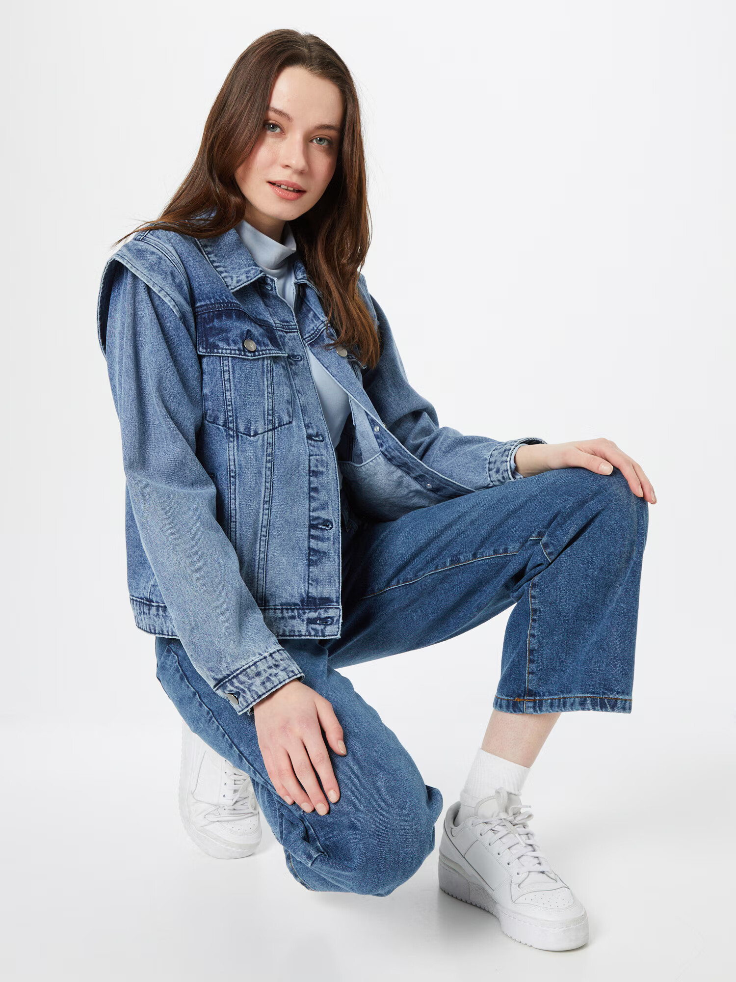 Moves Geacă de primăvară-toamnă albastru denim - Pled.ro