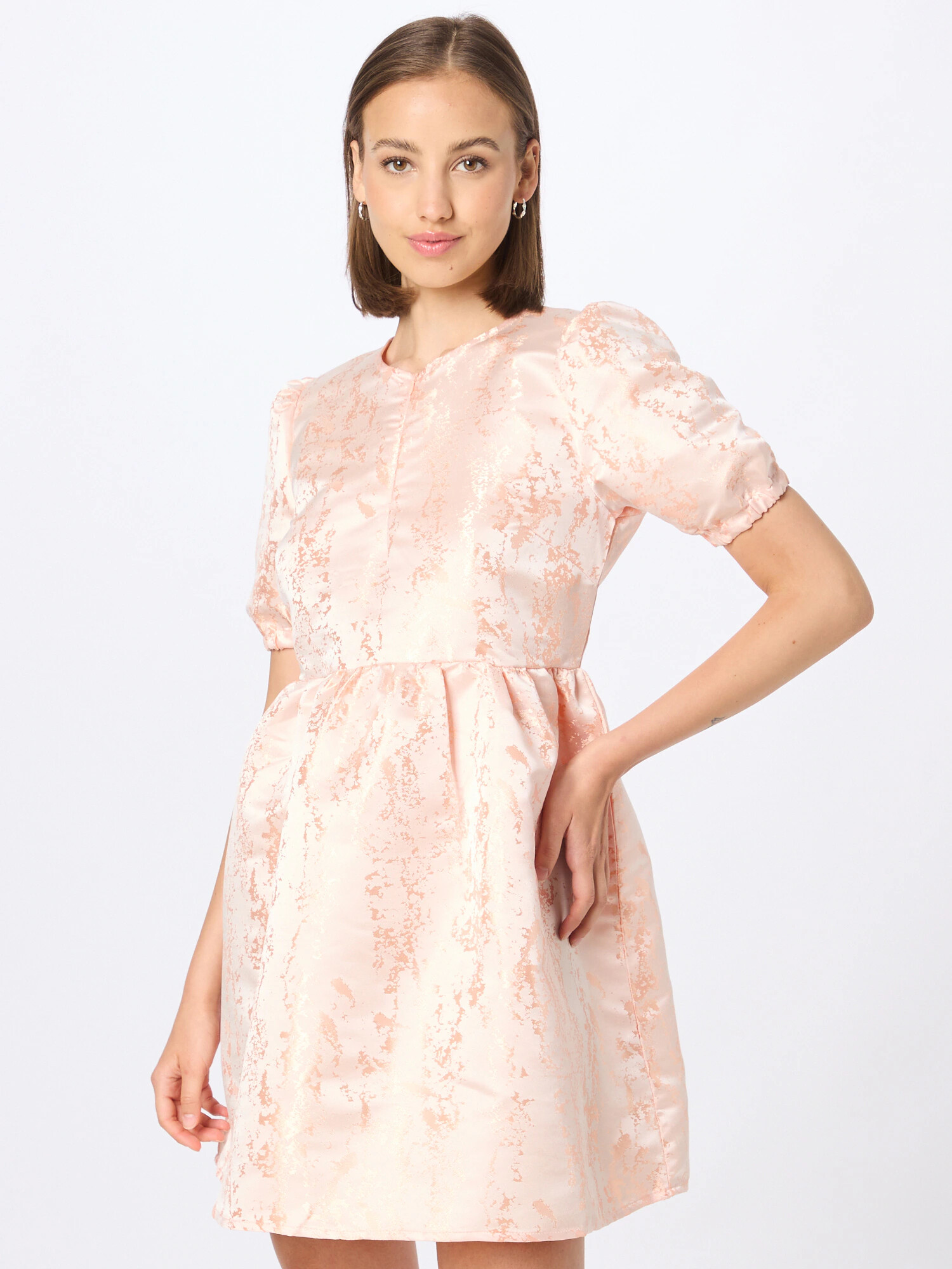 Moves Rochie de cocktail portocaliu caisă / roz pastel - Pled.ro