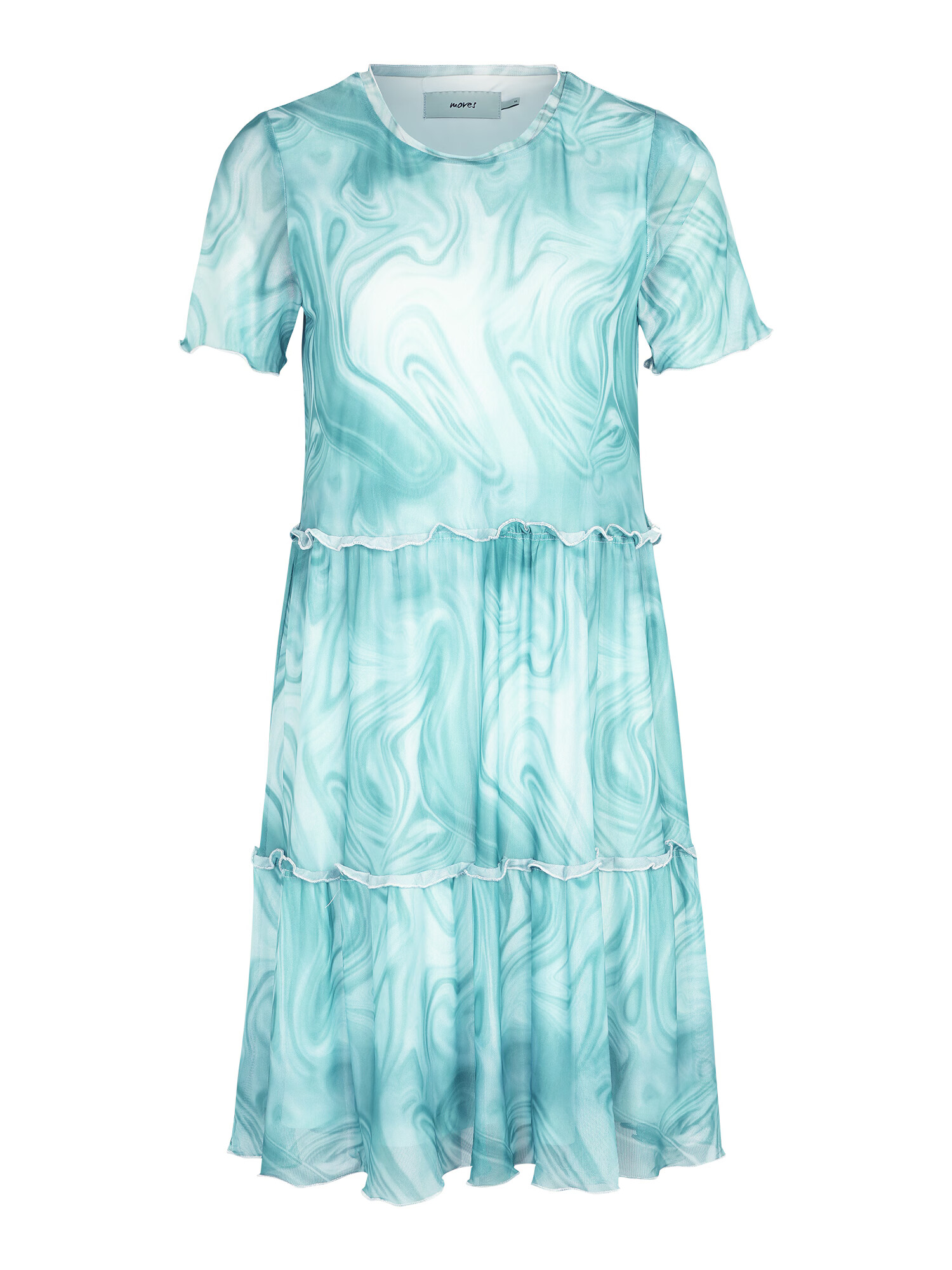 Moves Rochie 'Huma' albastru aqua / verde mentă / alb - Pled.ro