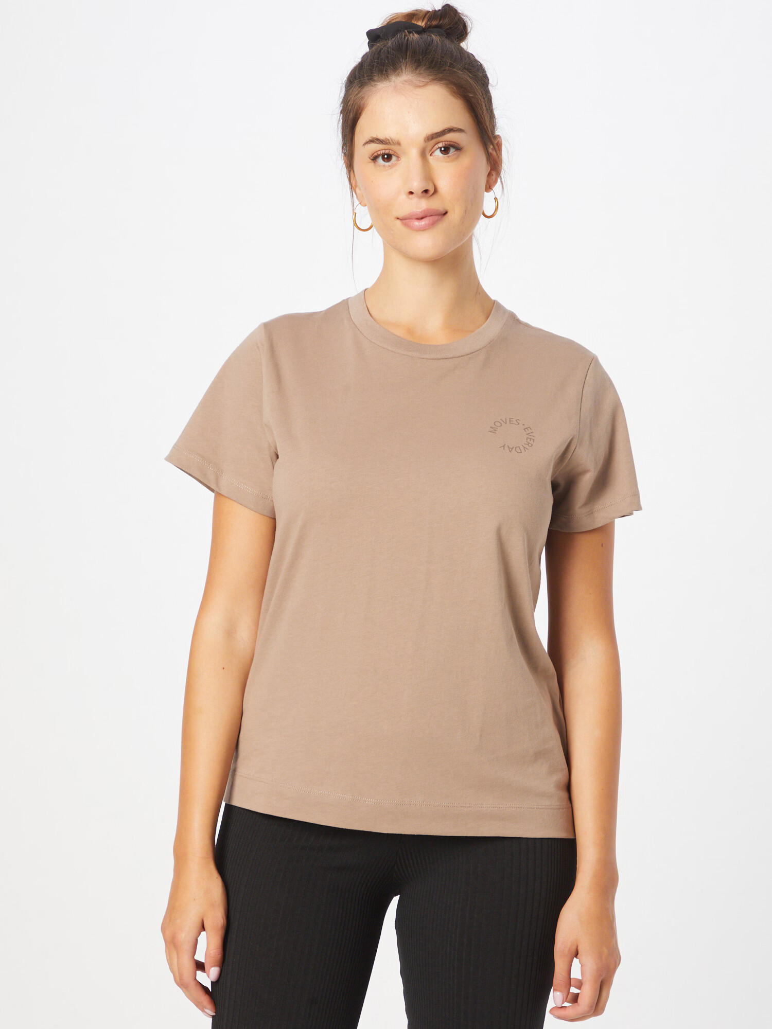 Moves Tricou maro cappuccino - Pled.ro