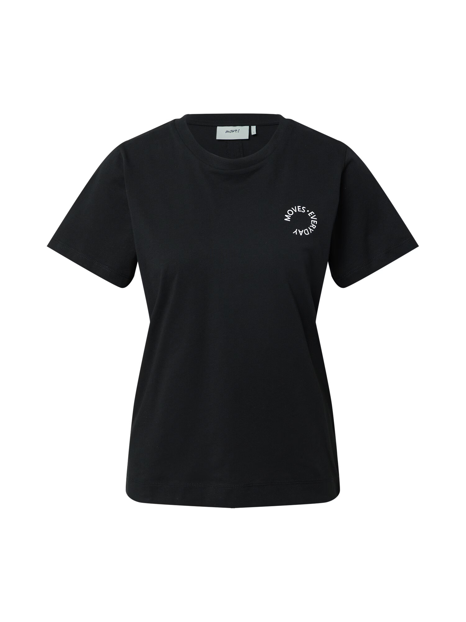 Moves Tricou negru / alb - Pled.ro