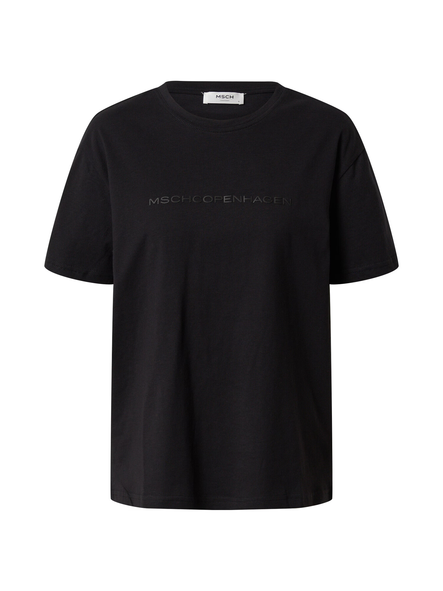 MSCH COPENHAGEN Tricou 'Liv Organic Logo Tee' negru - Pled.ro