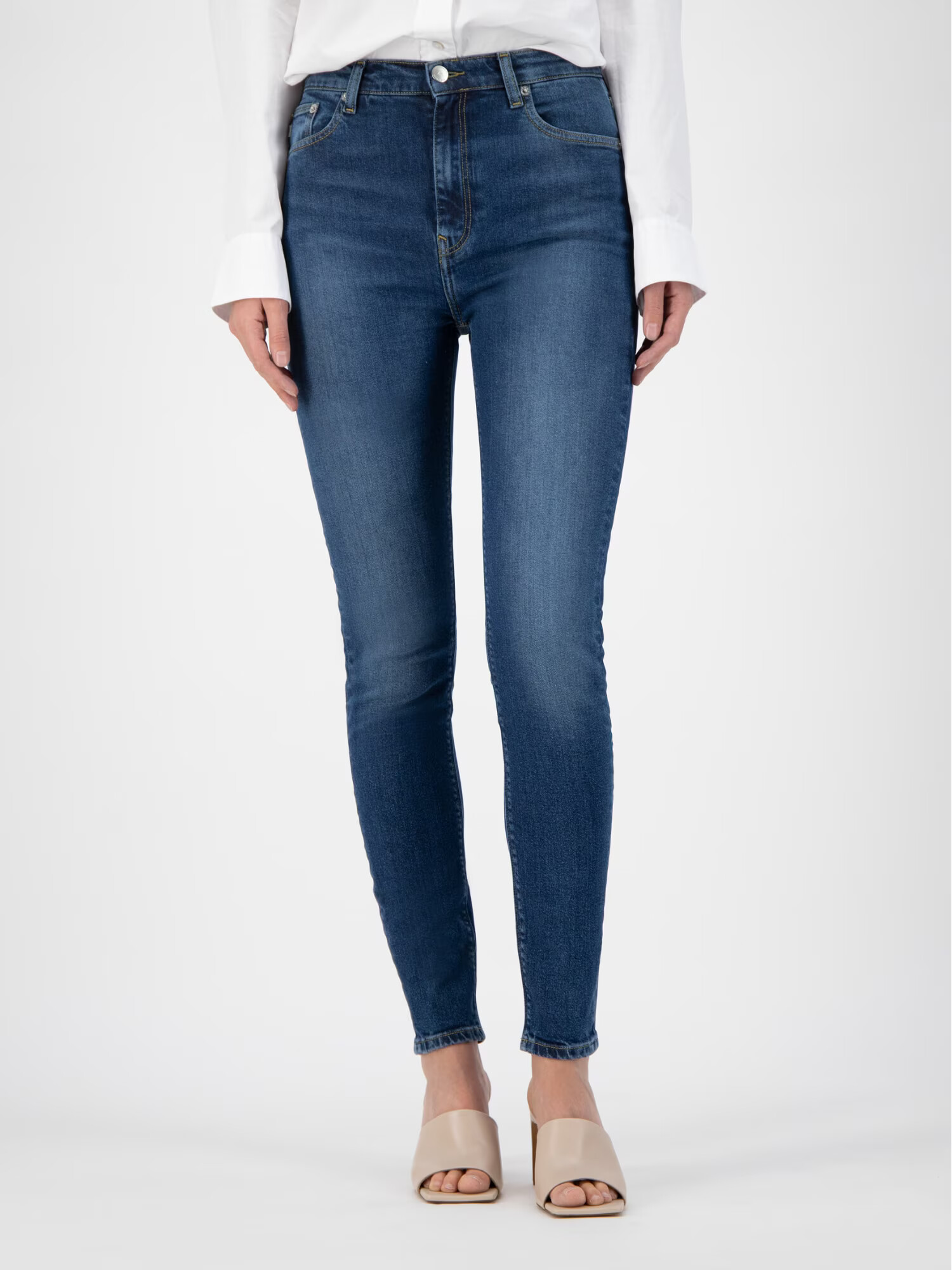 MUD Jeans Jeans albastru denim - Pled.ro