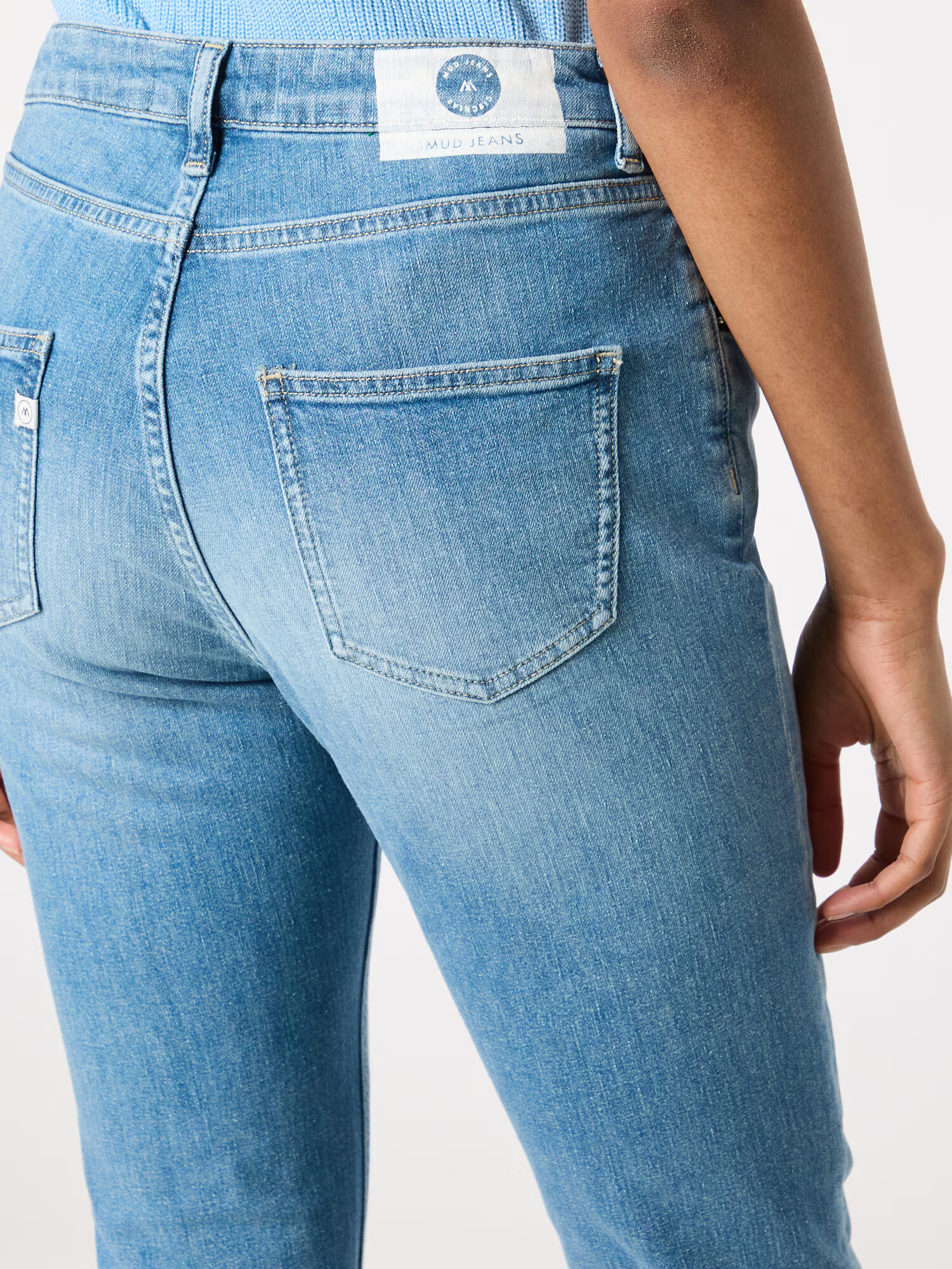 MUD Jeans Jeans 'Rachel' albastru denim - Pled.ro