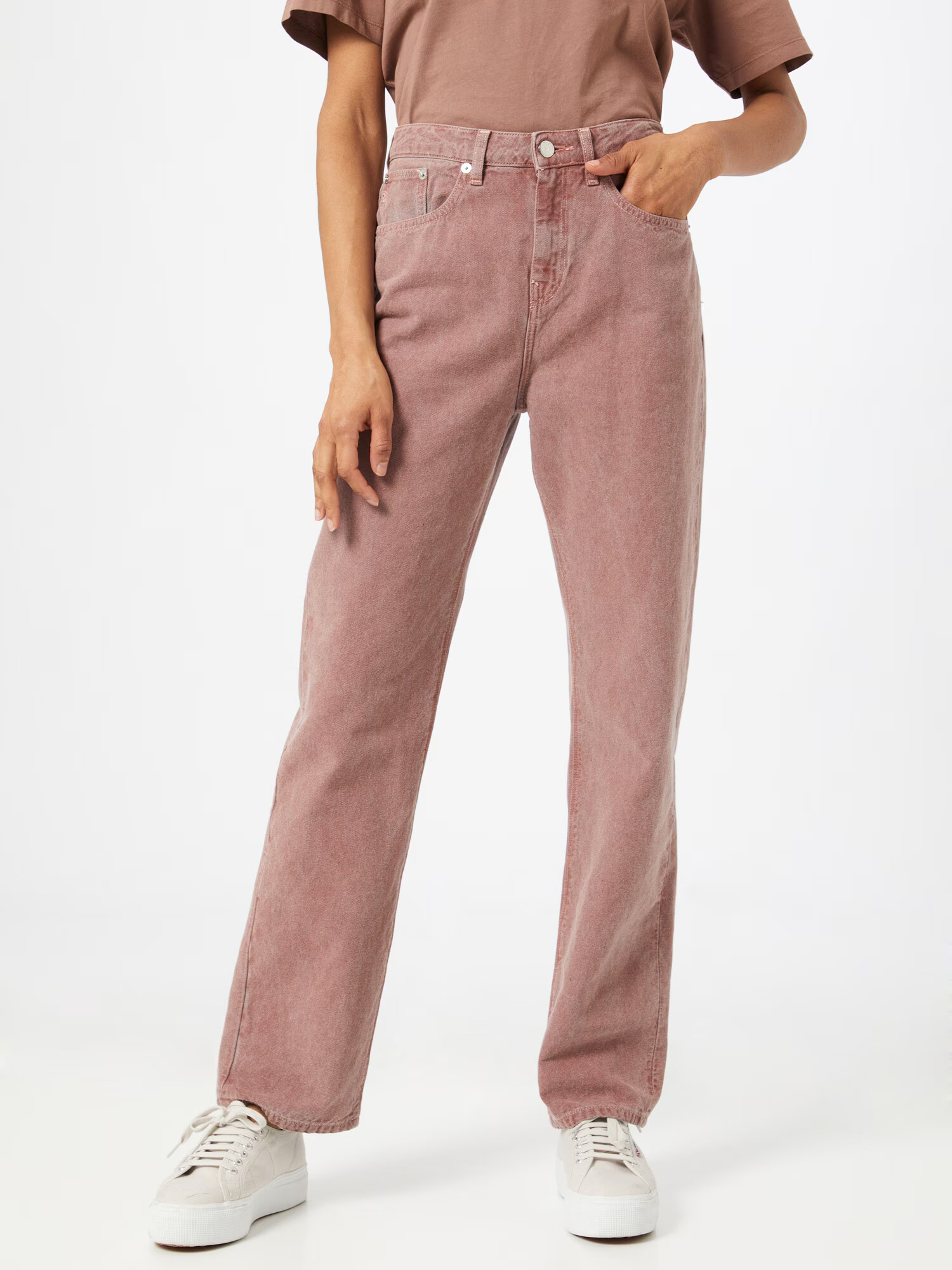 MUD Jeans Jeans 'Relax Rose' maro - Pled.ro