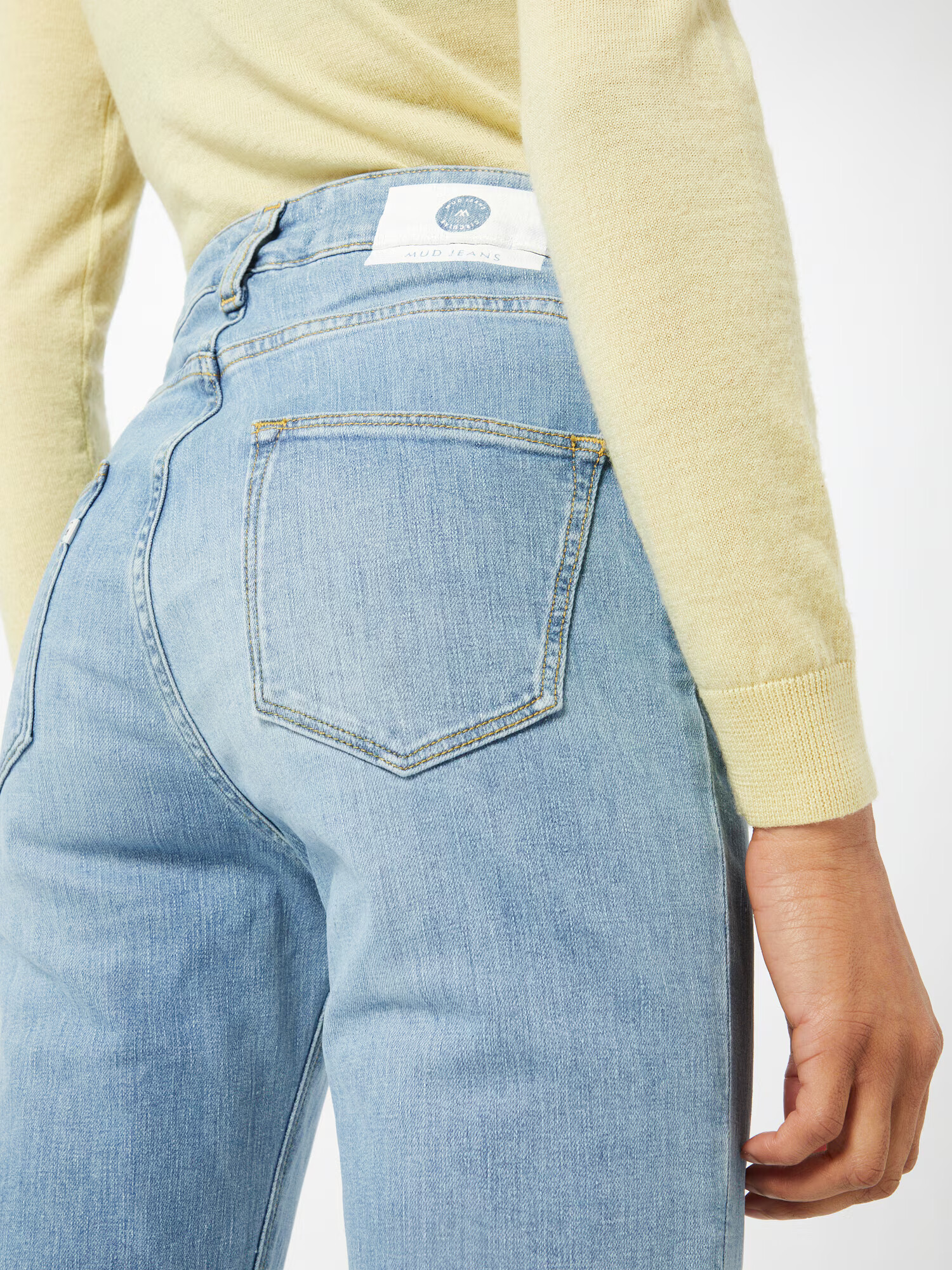 MUD Jeans Jeans 'Swan' albastru deschis - Pled.ro