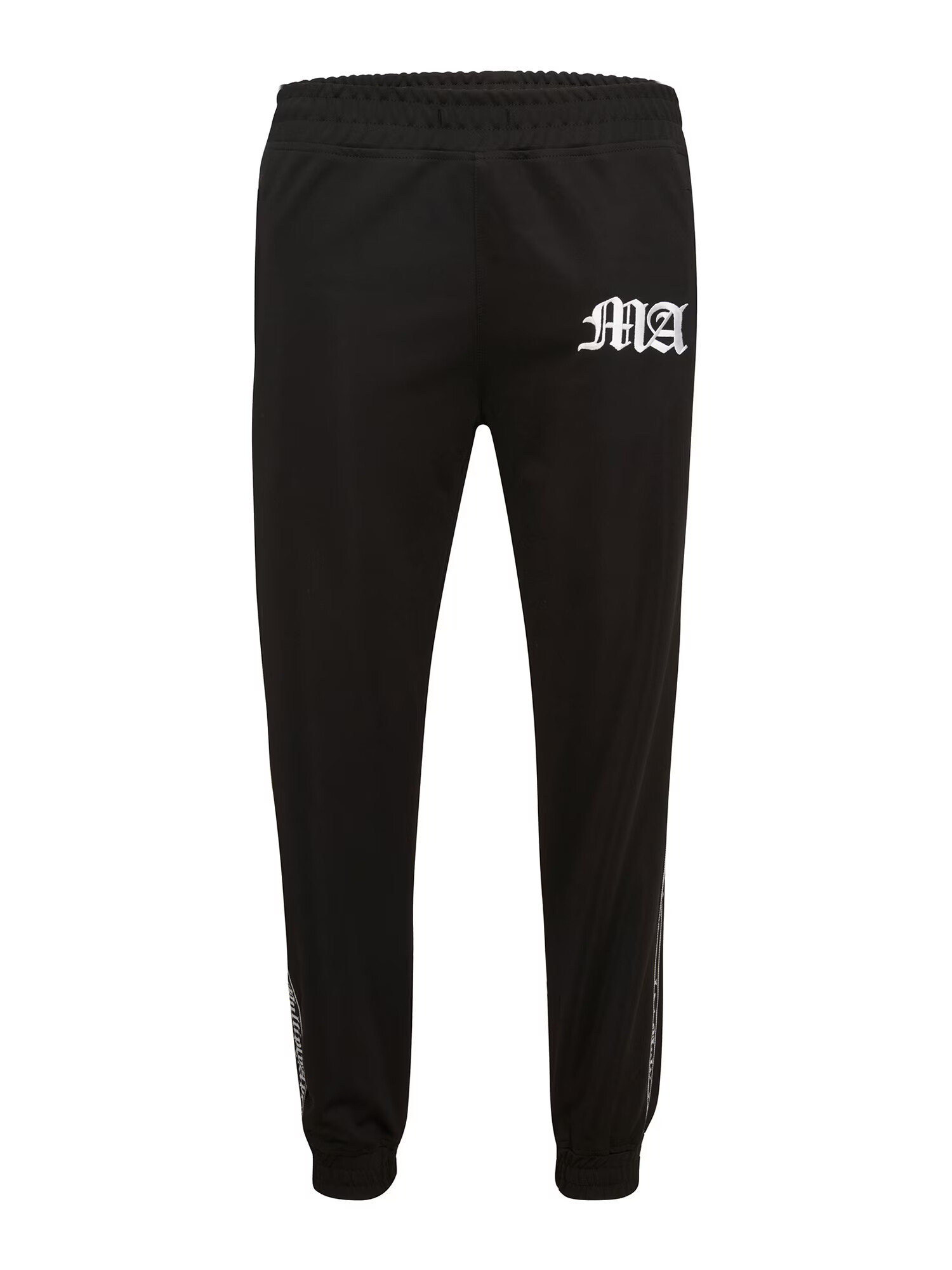 Multiply Apparel Pantaloni negru / alb - Pled.ro