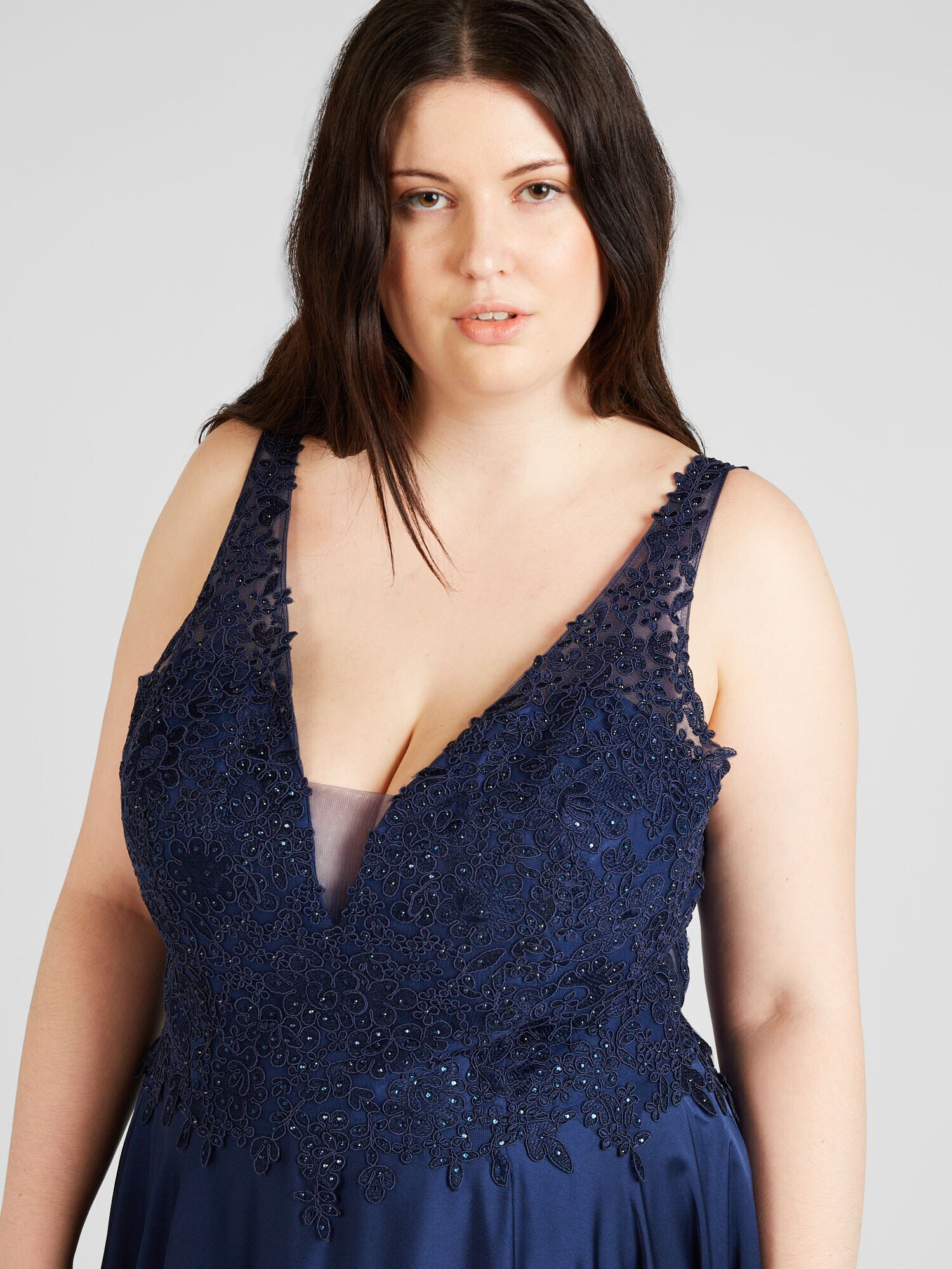 My Mascara Curves Rochie de seară bleumarin - Pled.ro