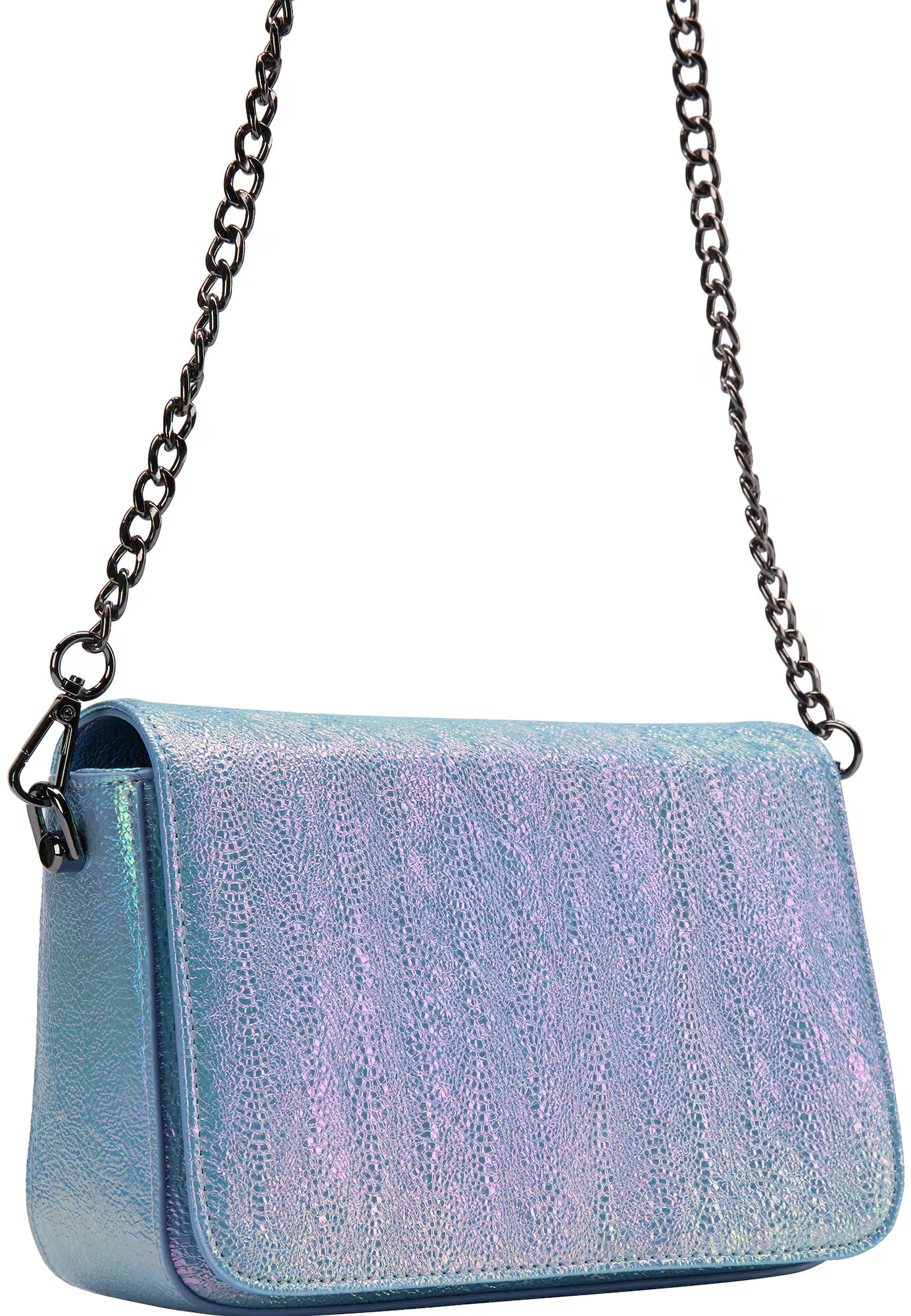 myMo at night Clutch albastru / galben / verde / lila - Pled.ro