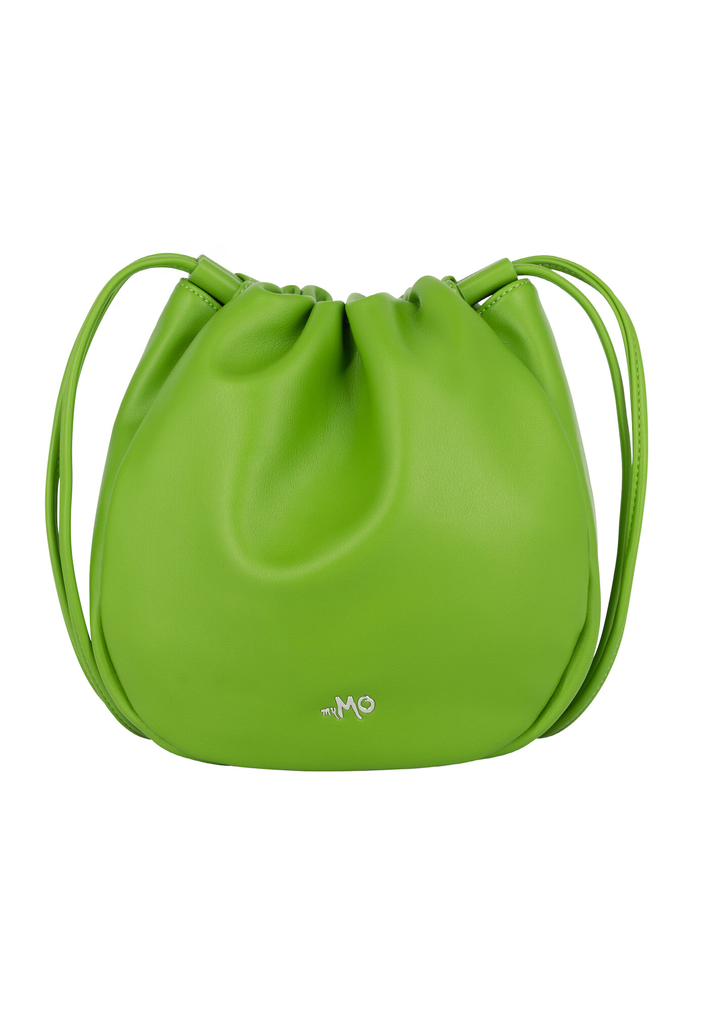 MYMO Geantă tip sac verde deschis / argintiu - Pled.ro