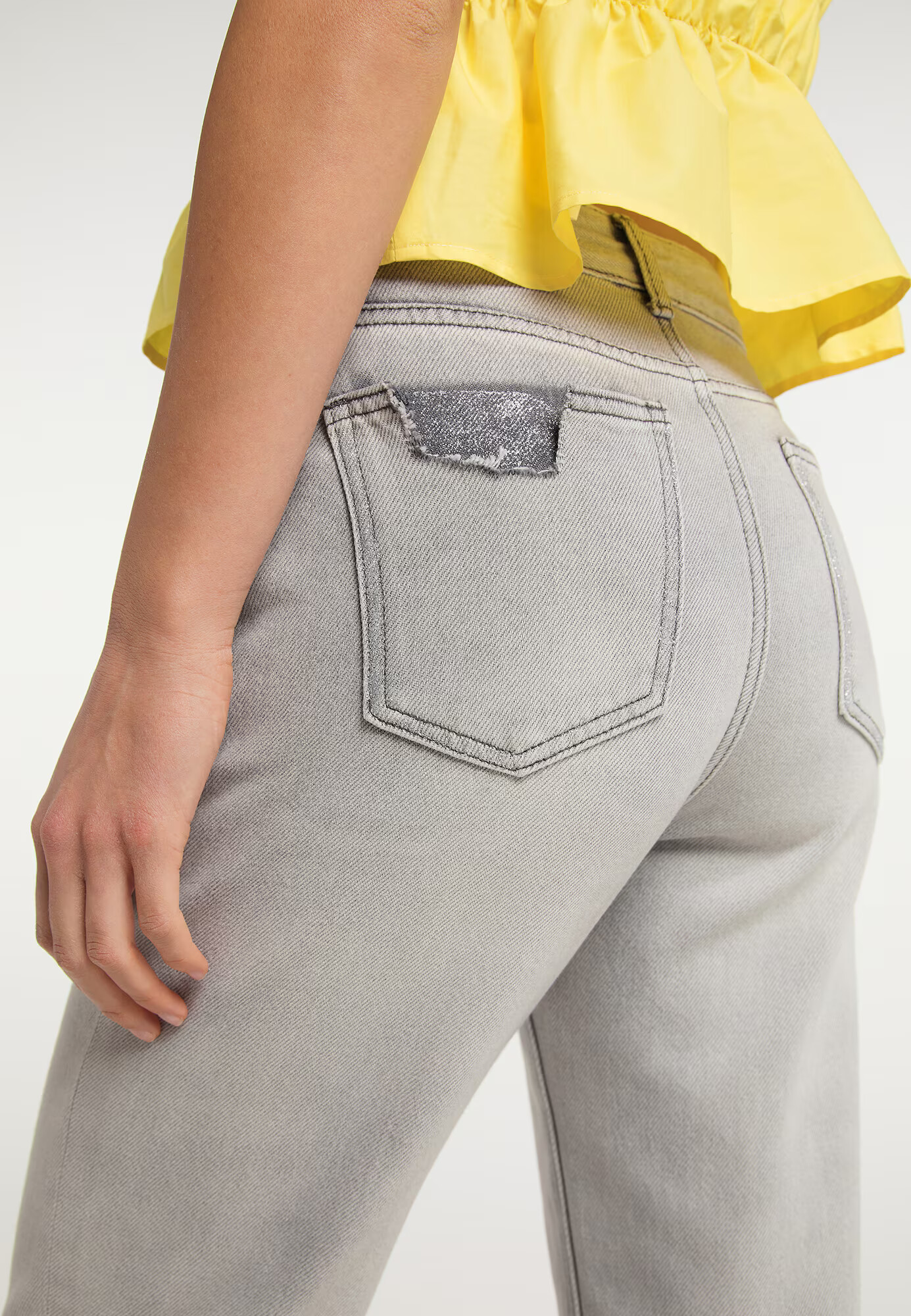 MYMO Jeans bej - Pled.ro