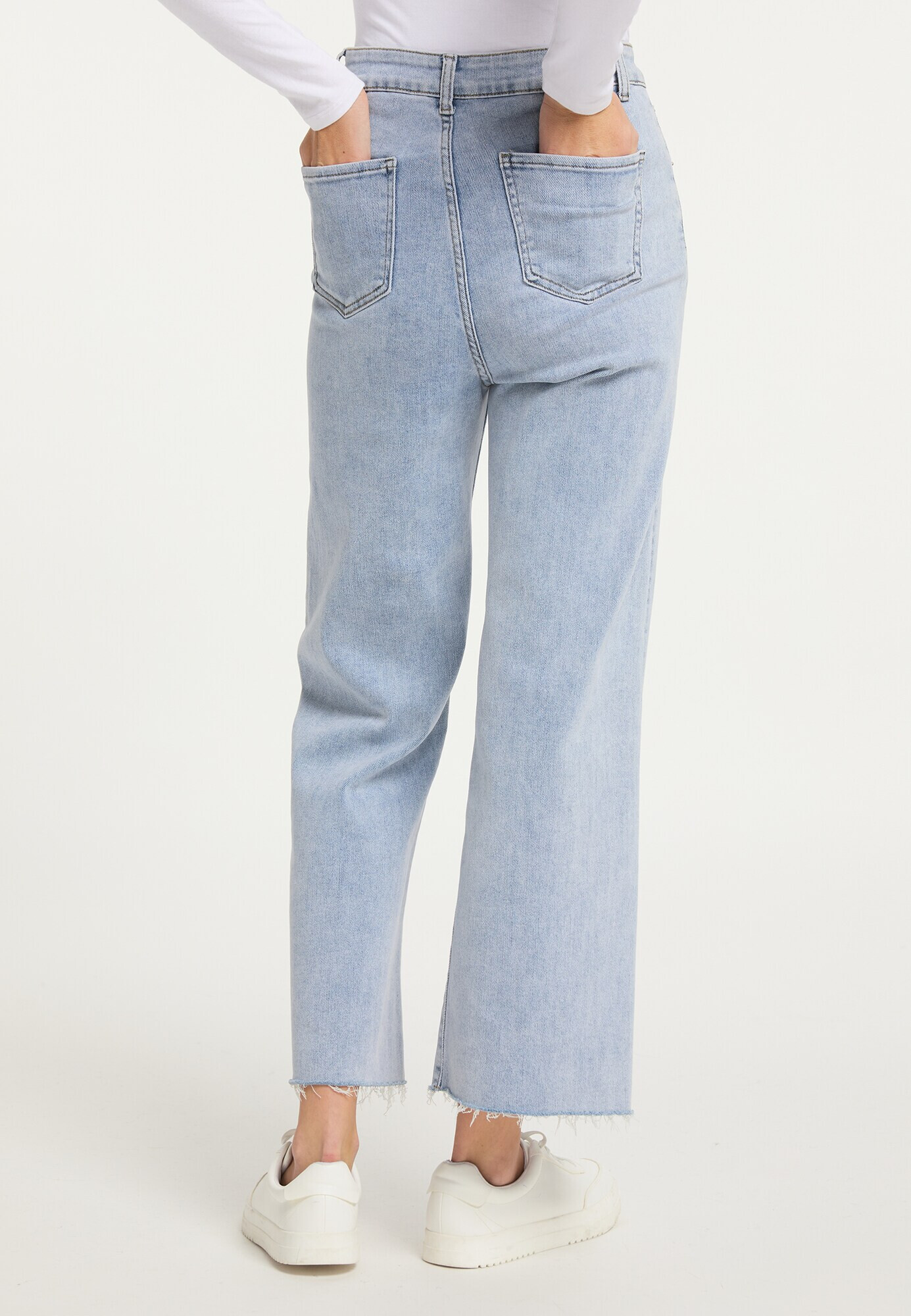 myMo NOW Jeans albastru deschis - Pled.ro