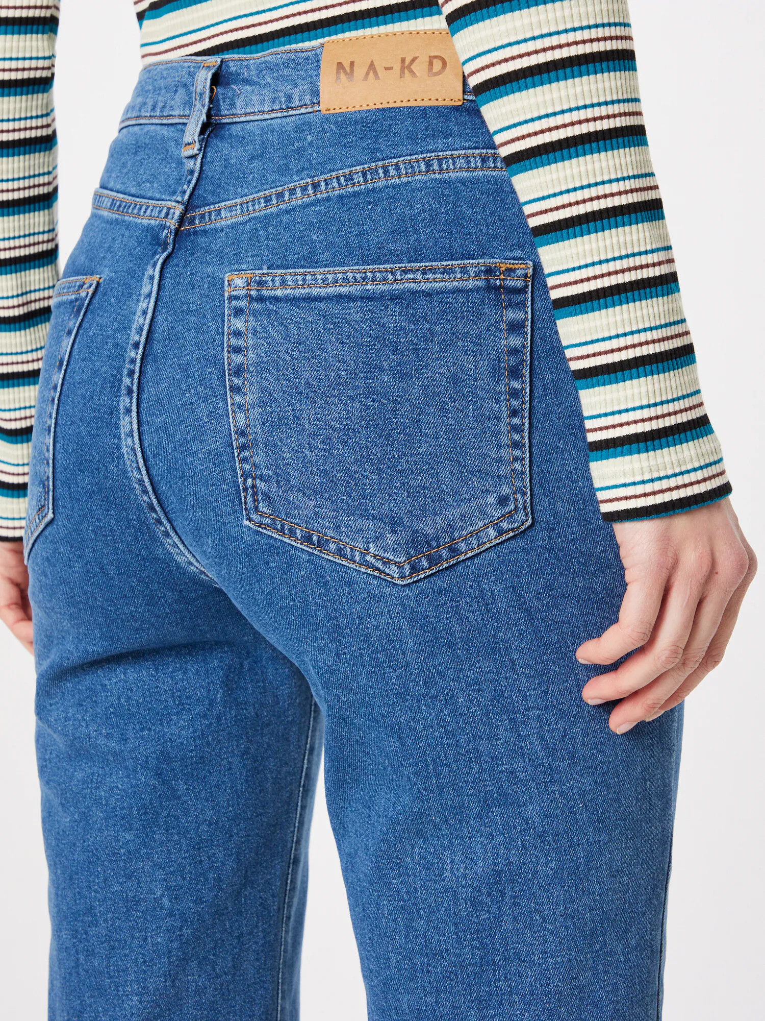 NA-KD Jeans albastru - Pled.ro