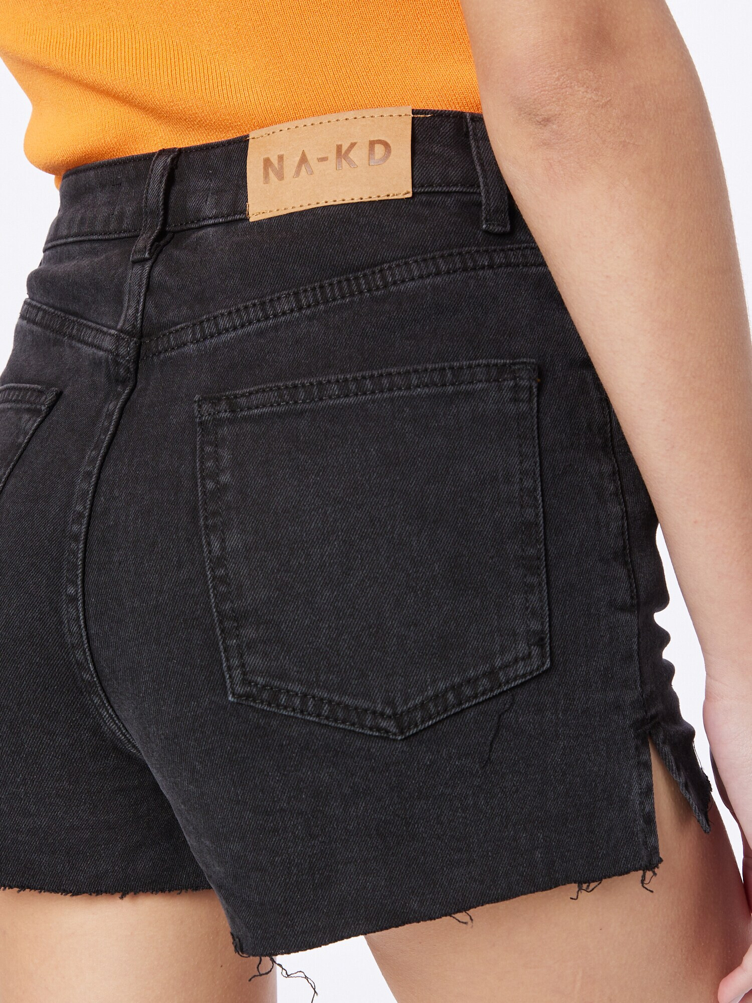 NA-KD Jeans negru denim - Pled.ro