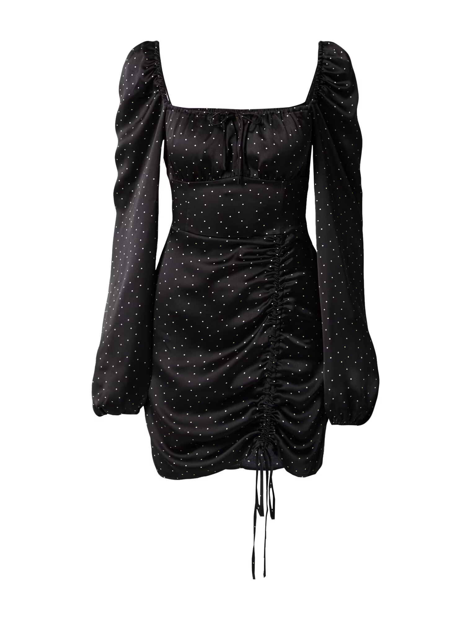 NA-KD Rochie negru / alb - Pled.ro