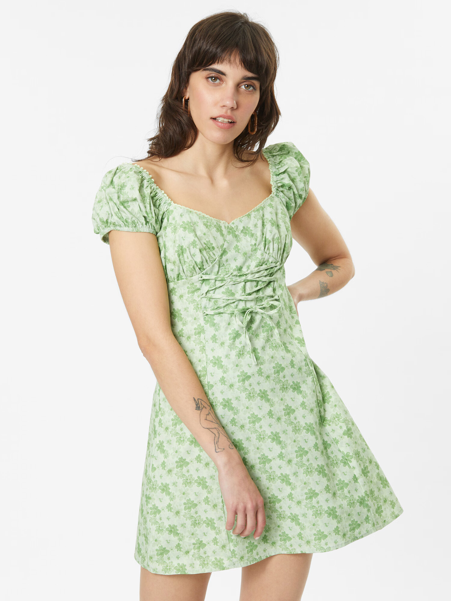 NA-KD Rochie verde / verde pastel - Pled.ro