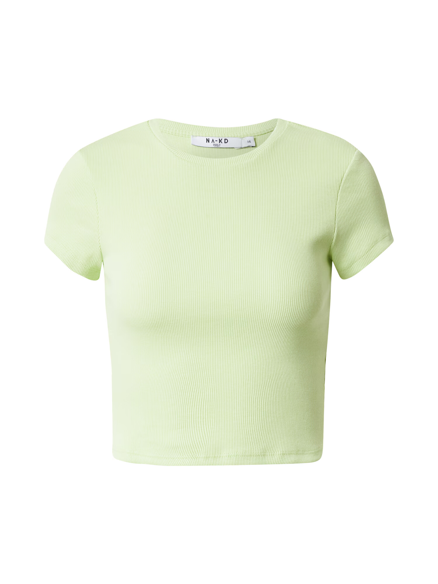 NA-KD Tricou verde pastel - Pled.ro