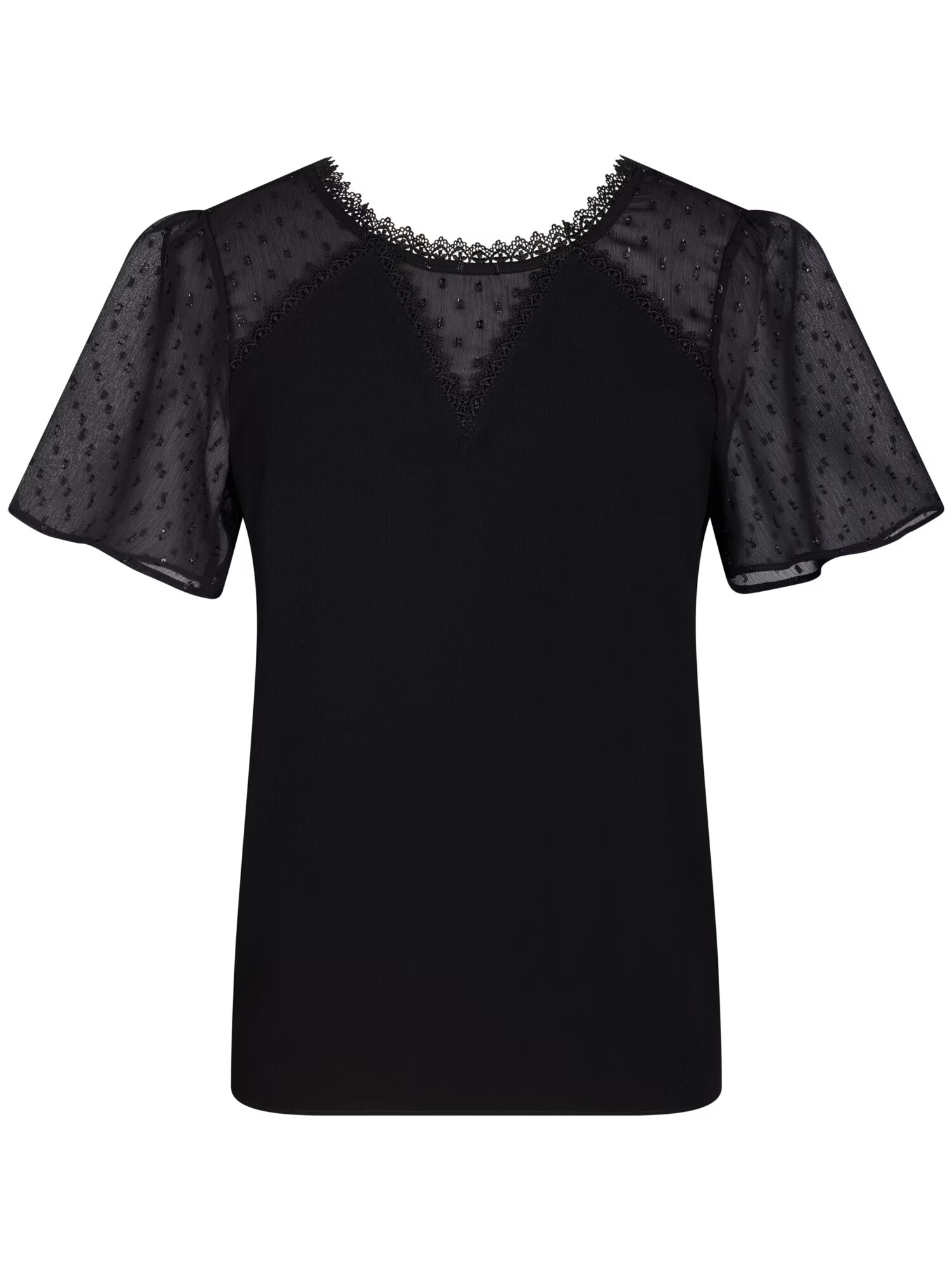 NAF NAF Tricou 'Phoebe' negru - Pled.ro