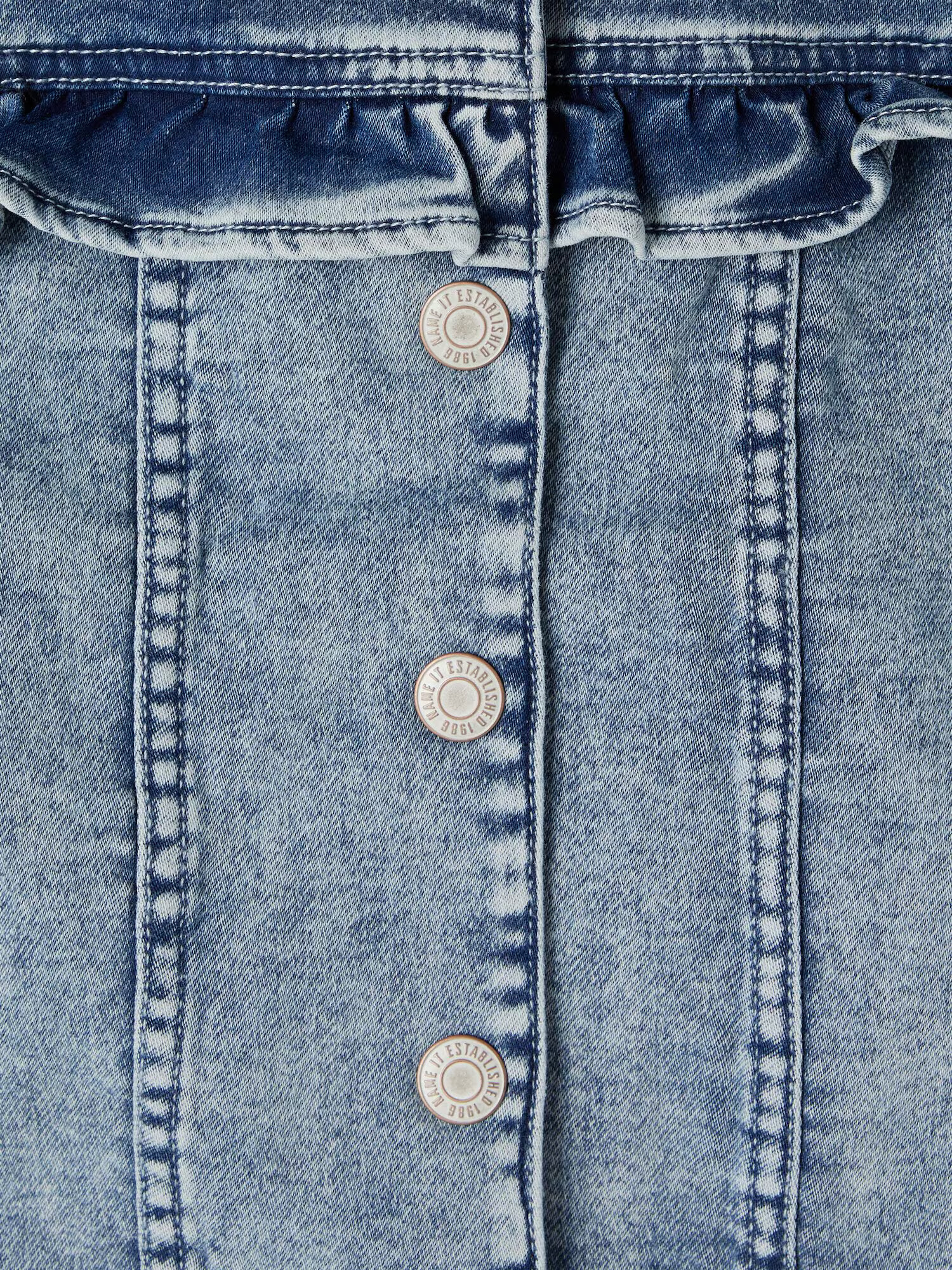 NAME IT Geacă de primăvară-toamnă 'Talli' albastru denim - Pled.ro