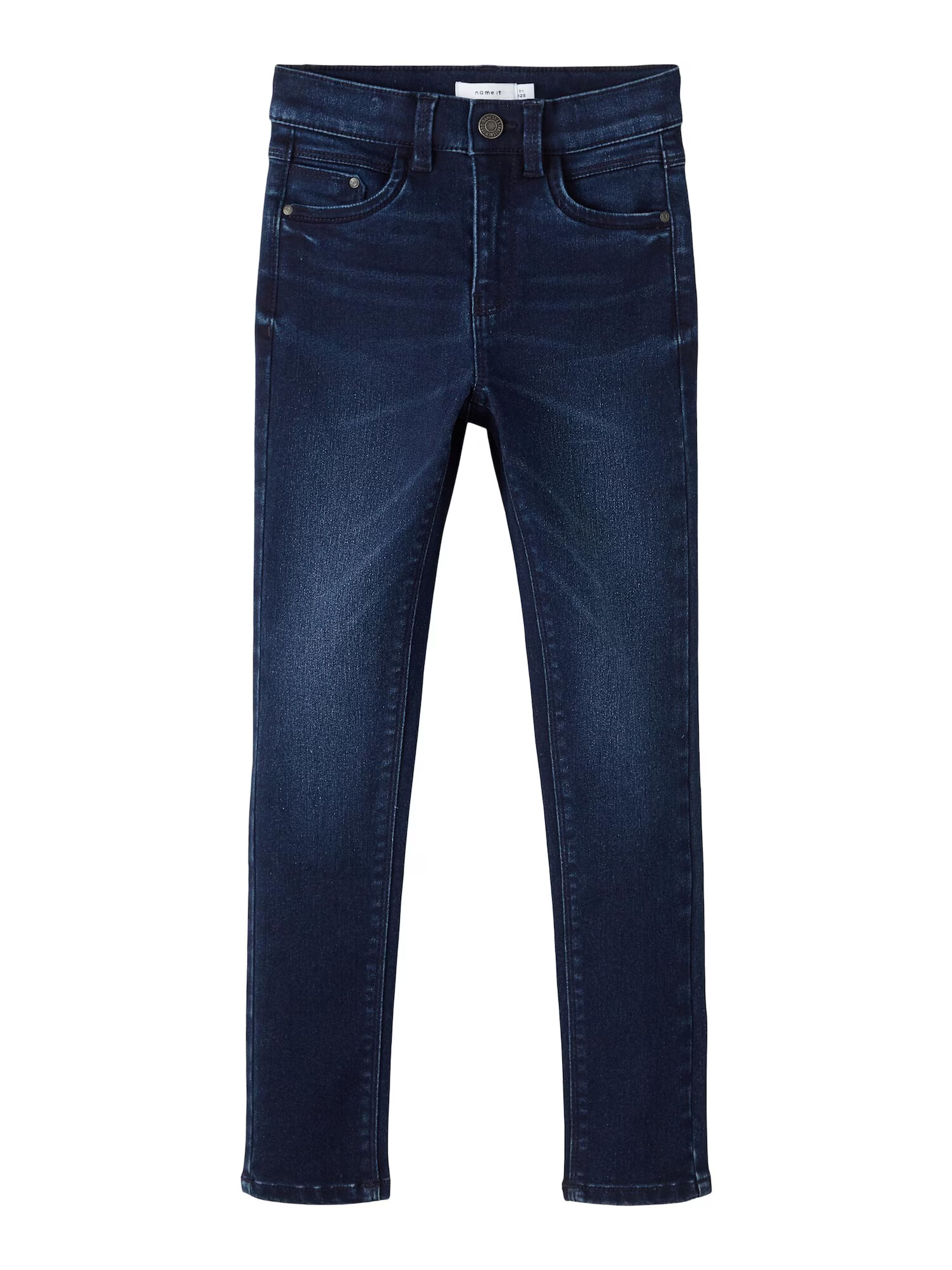 NAME IT Jeans 'Polly' albastru denim / alb - Pled.ro